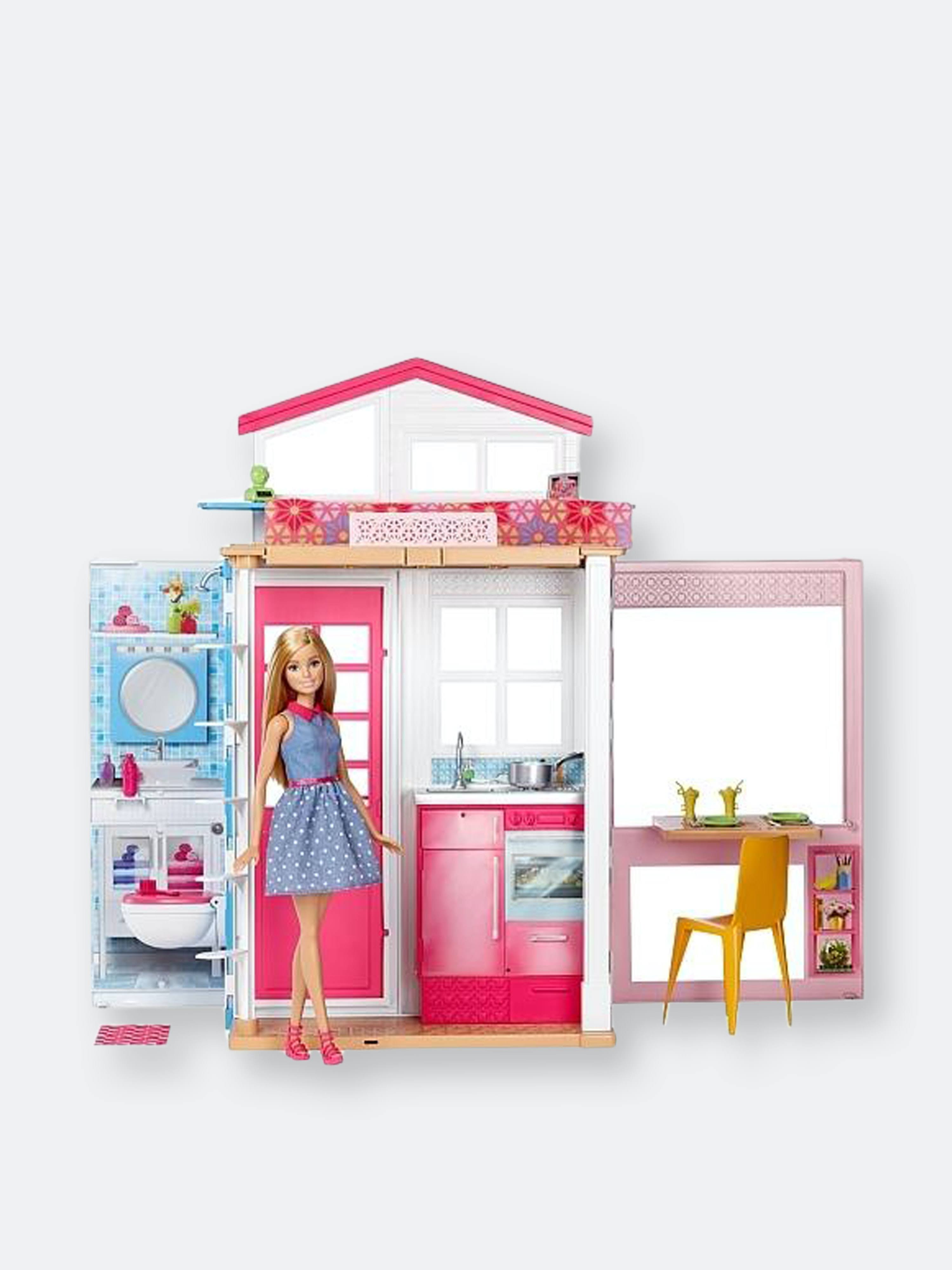 Barbie DVV48 2-Story House u0026 Doll