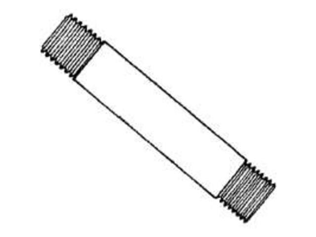 Worldwide Sourcing GN 11/4X72-S Long Seamless Pipe Nipple 1-1/4 in Th