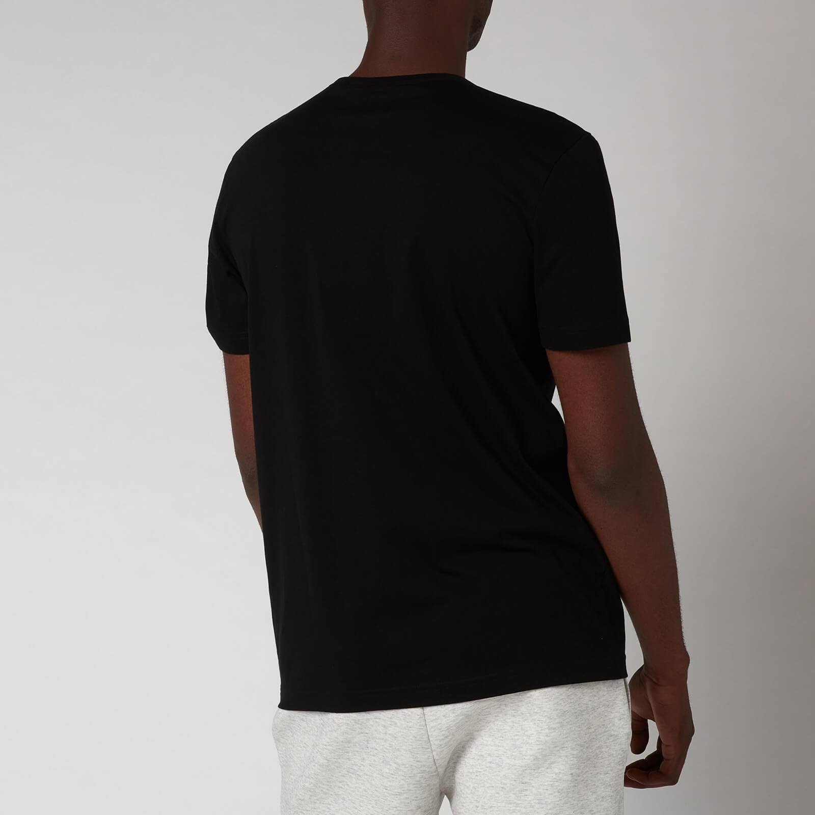 Boss Athleisure Men's Curved Logo T-Shirt - Charcoal - M