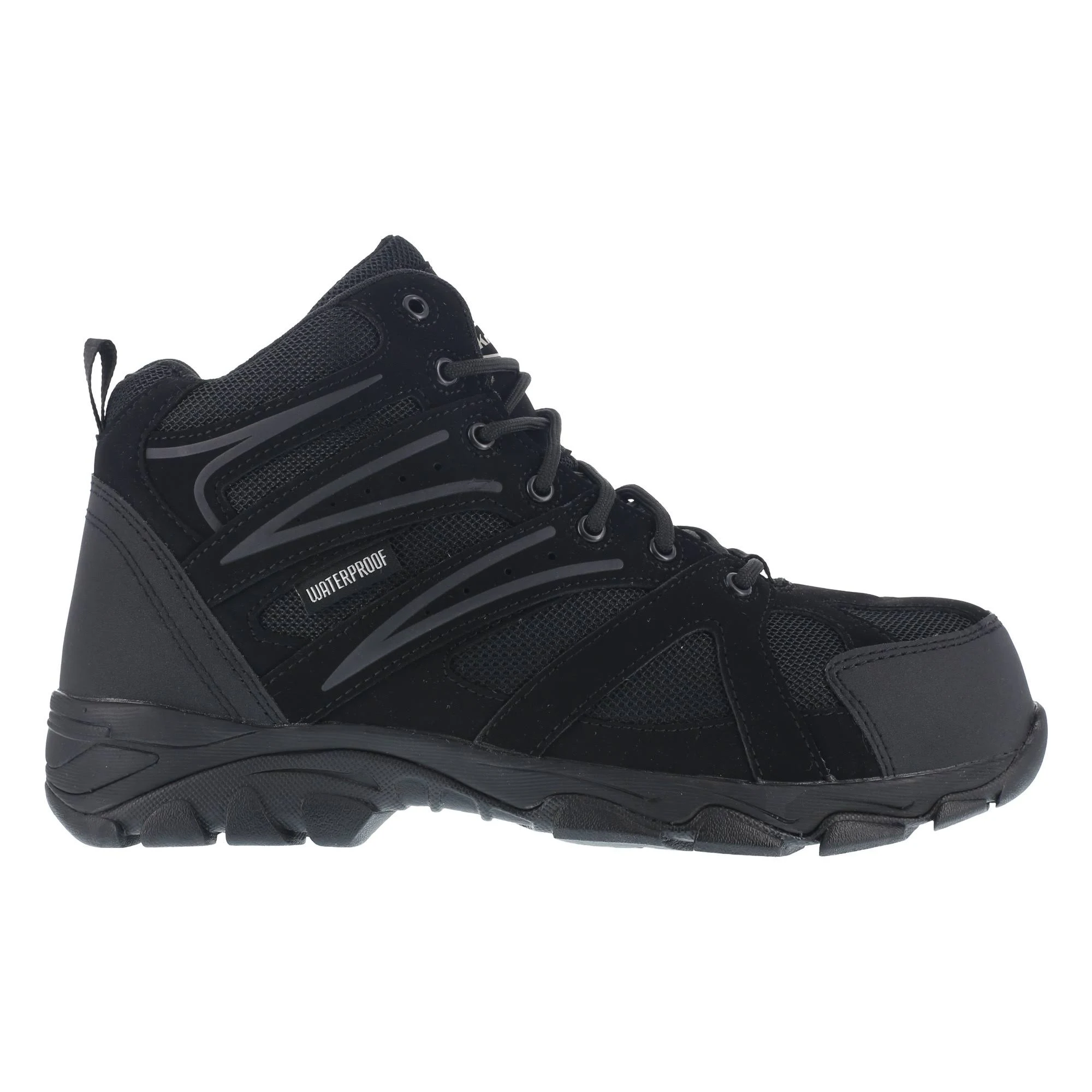 Knapp Ground Patrol Composite Toe Waterproof Boots, Men's Black