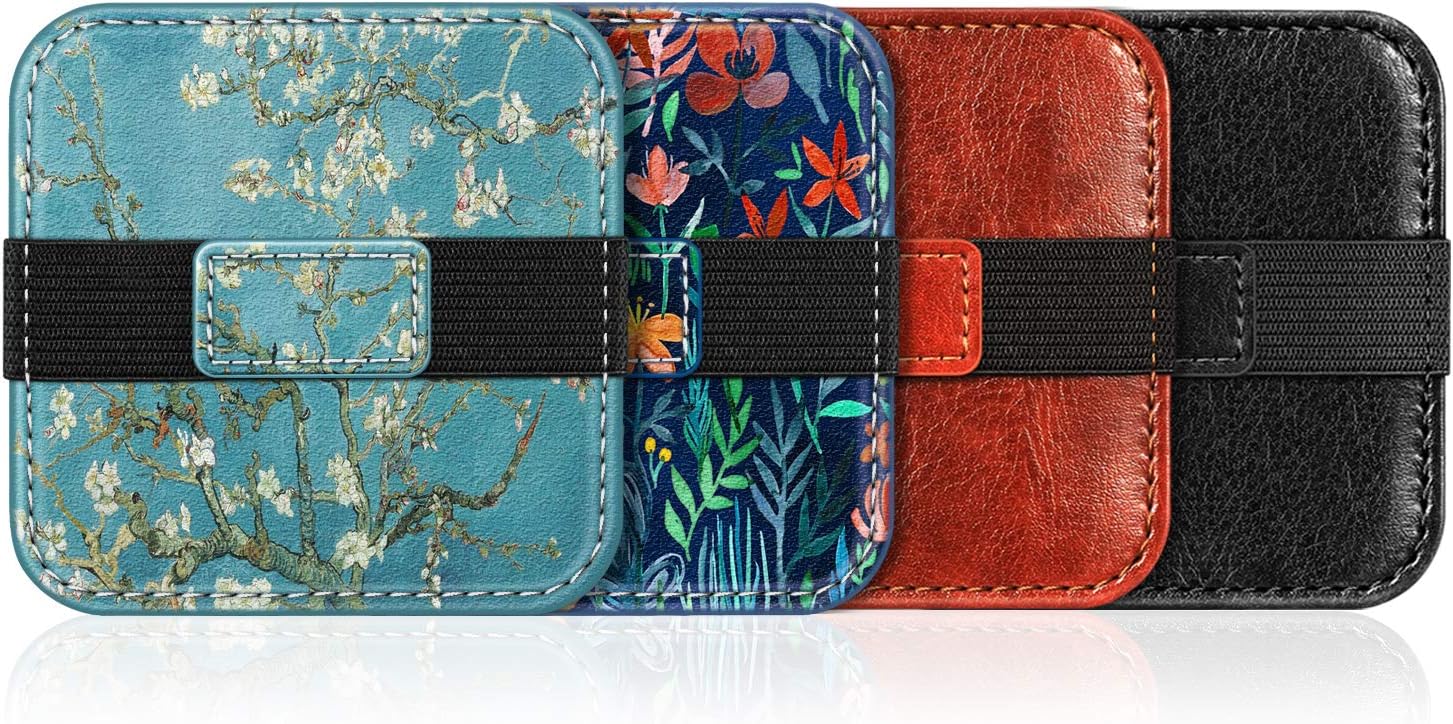 Fintie Screen Cleaning Pad, Soft Cloth Wipes for iPad, iPhone, MacBook, Tablets, Laptop Screen, Screen Cleaner with Elastic Strap, 4 Pack