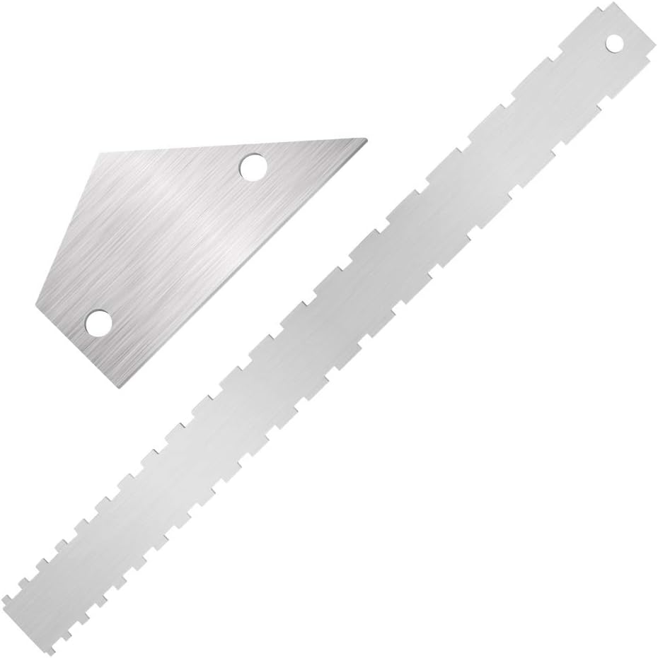 Guitar Neck Notched Straight Edge Fret Rocker String Height Gauge, Luthiers Tool for Guitar Fretboard and Frets