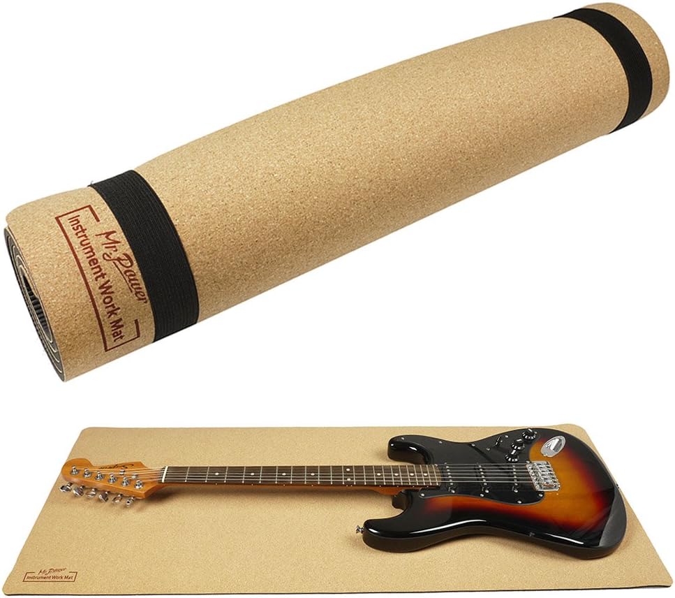 Mr.Power Guitar Work Mat Instrument Work Mat Guitar Cleaning Luthier Tool