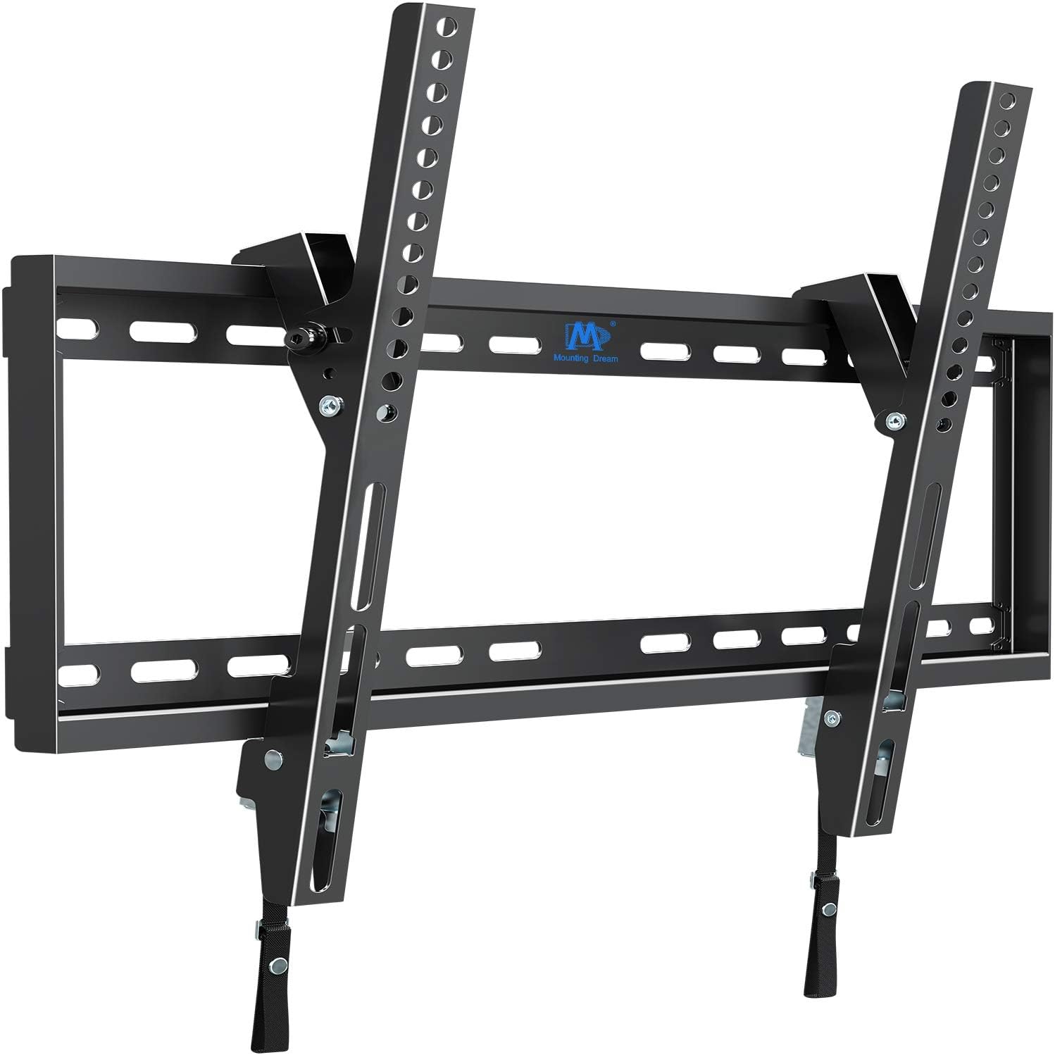 Mounting Dream Tilt TV Wall Mount TV Bracket for 42-70 Inch OLED, LCD and Plasma TVs, TV Mount up to VESA 600mm and 100 lbs, One-Piece Wall Plate Easy for TV Centering on 16”- 24” Studs MD2268