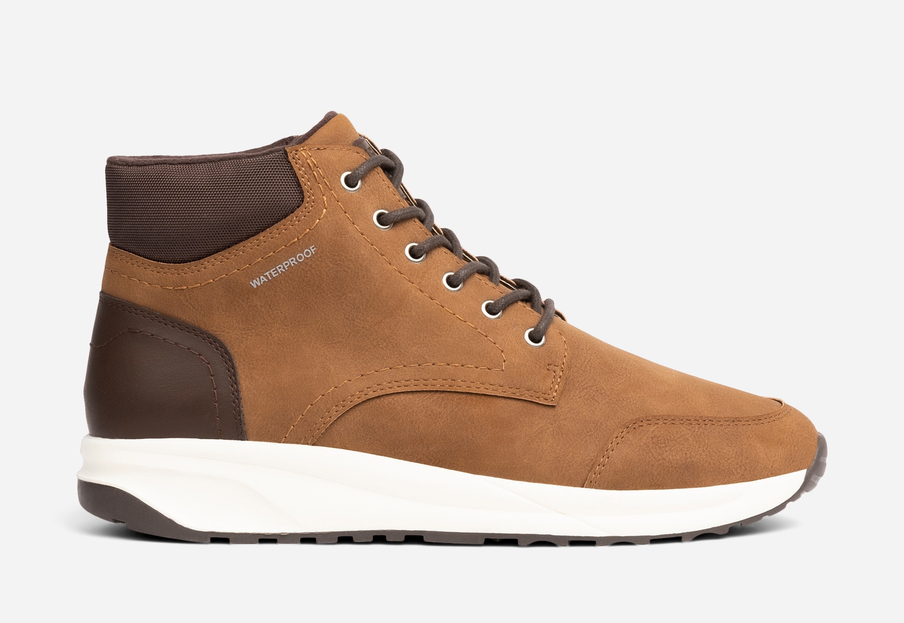 LINEAR, Fleecefodrade höga sneakers waterproof