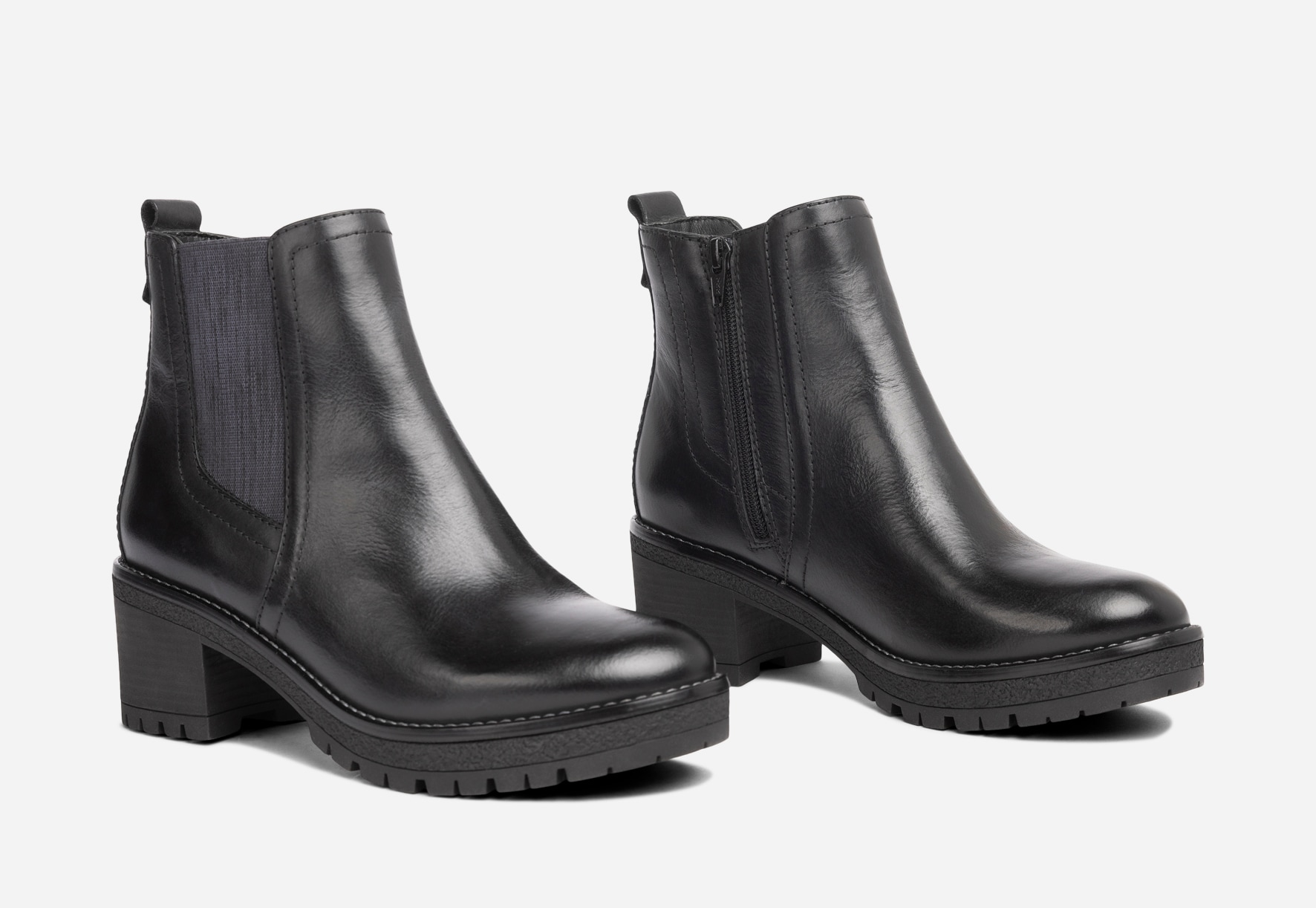 PACE, Boots med dragkedja