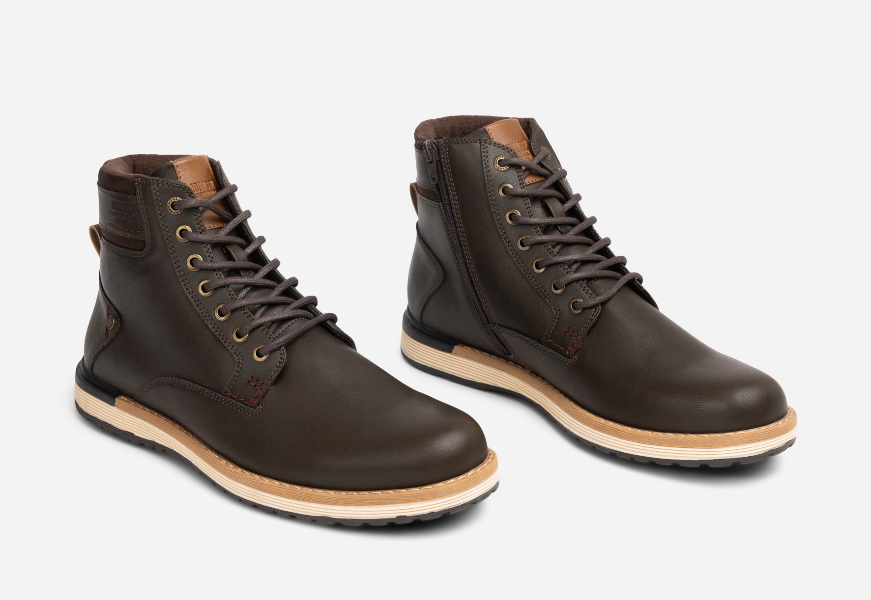 IGUASSU, Varmfodrade kängor med dragkedja