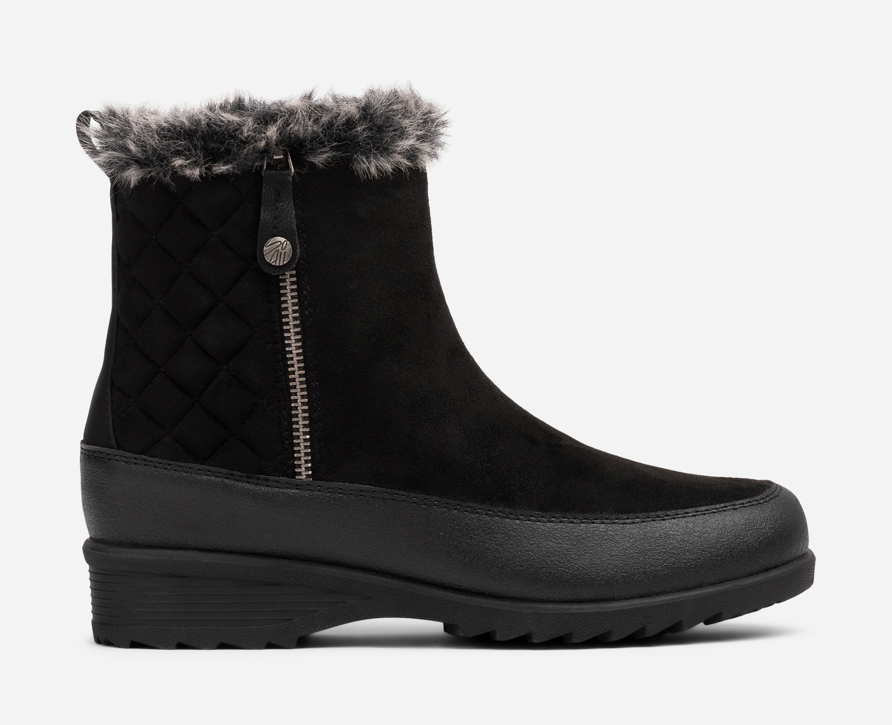 SO ALL, Varmfodrade boots med dragkedja