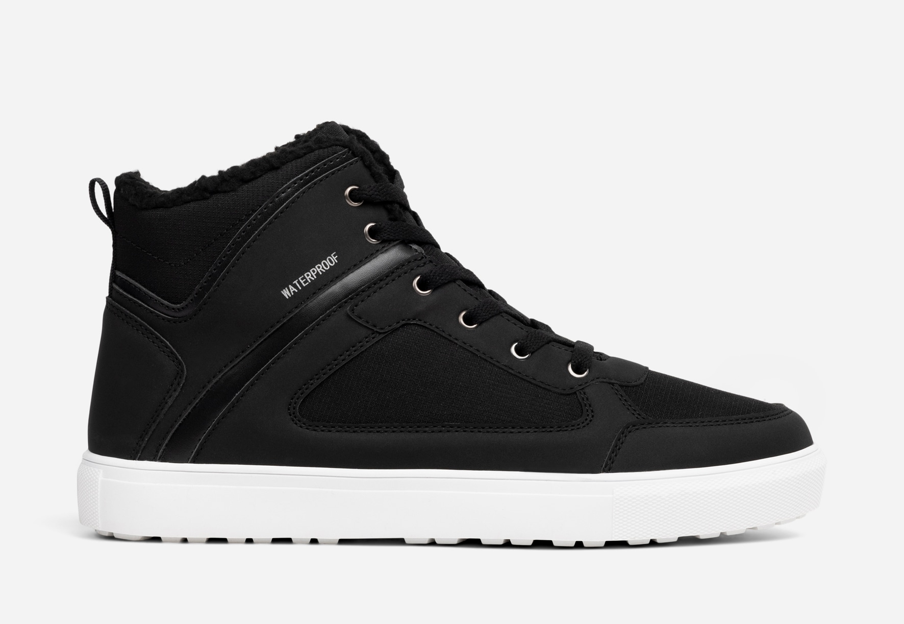 LINEAR, Varmfodrade höga sneakers waterproof