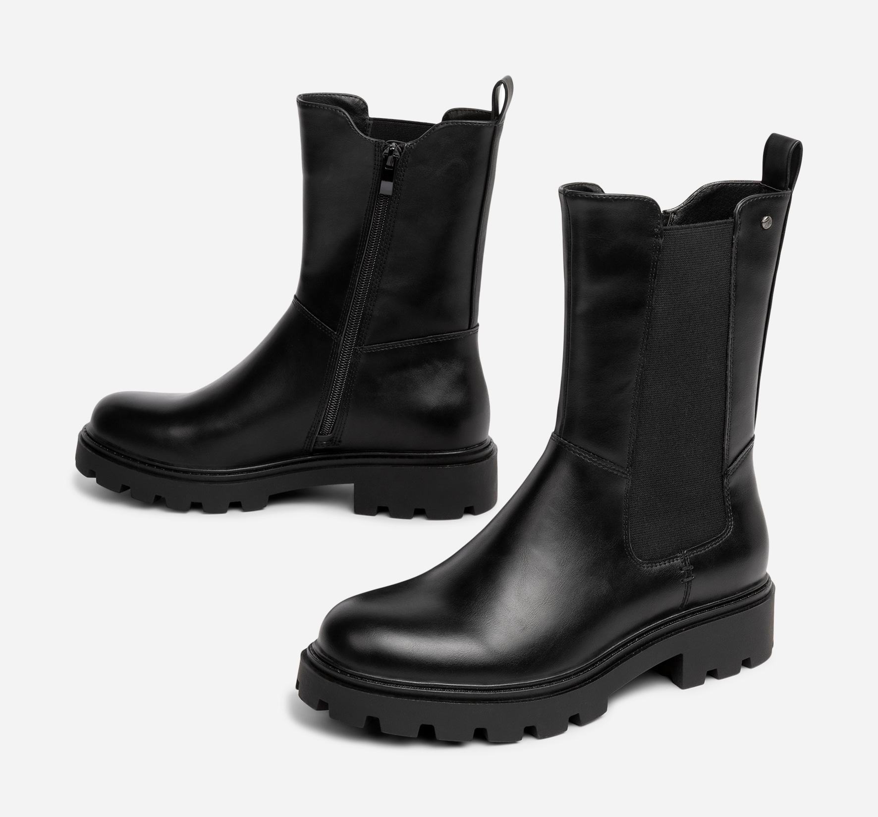 SO ALL, Boots med dragkedja