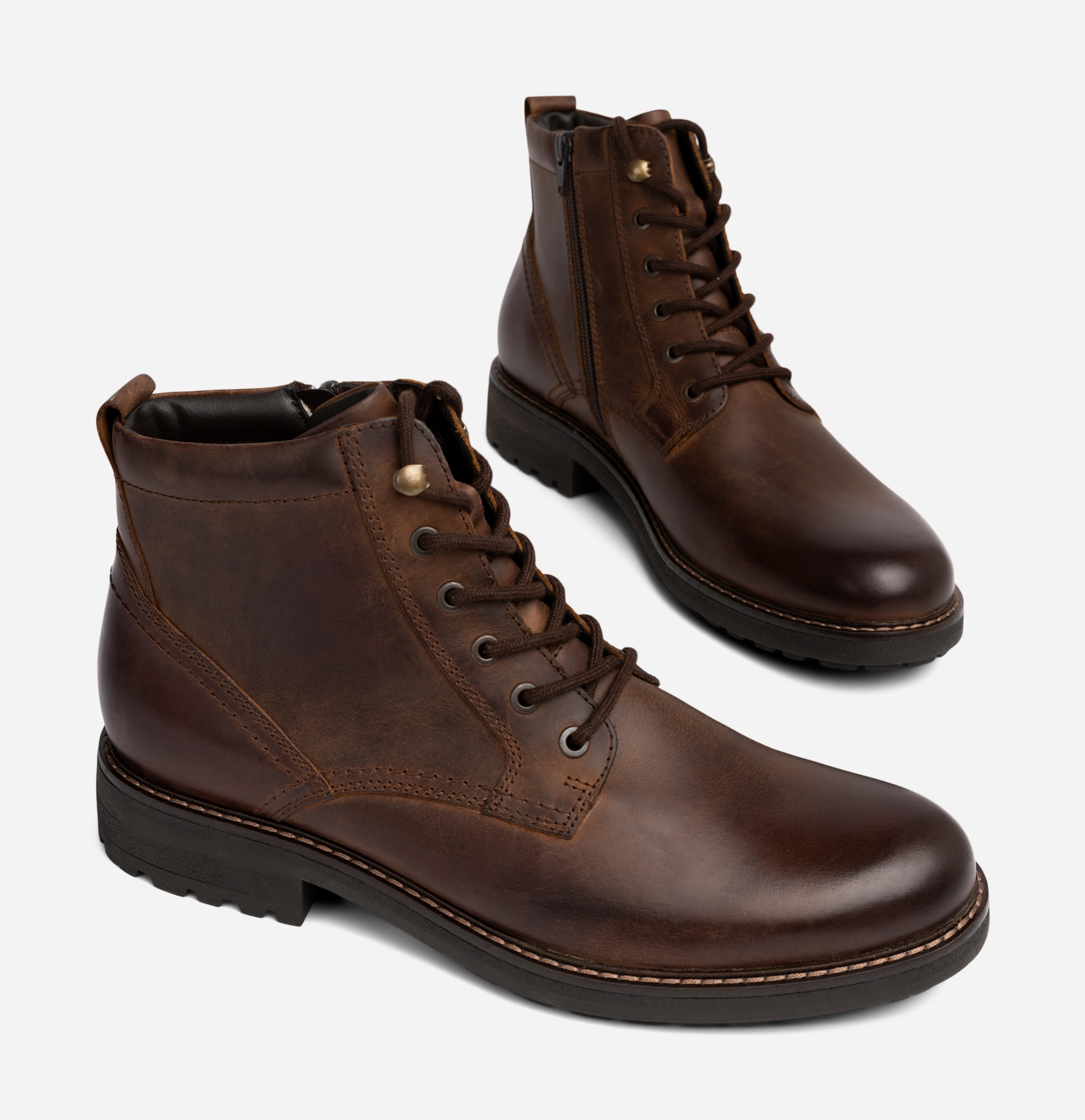 PACE, Varmfodrade kängor med dragkedja