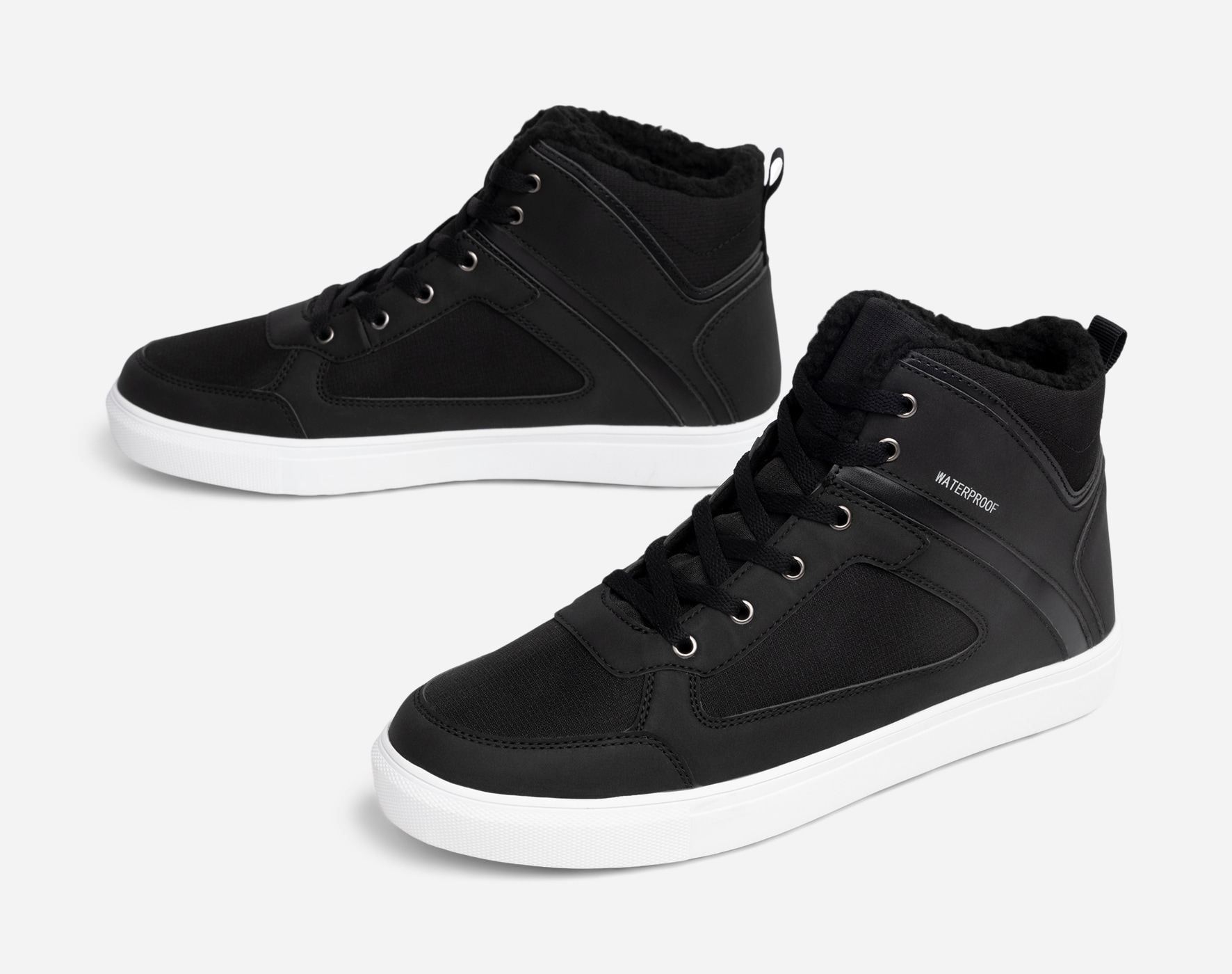 LINEAR, Varmfodrade höga sneakers waterproof