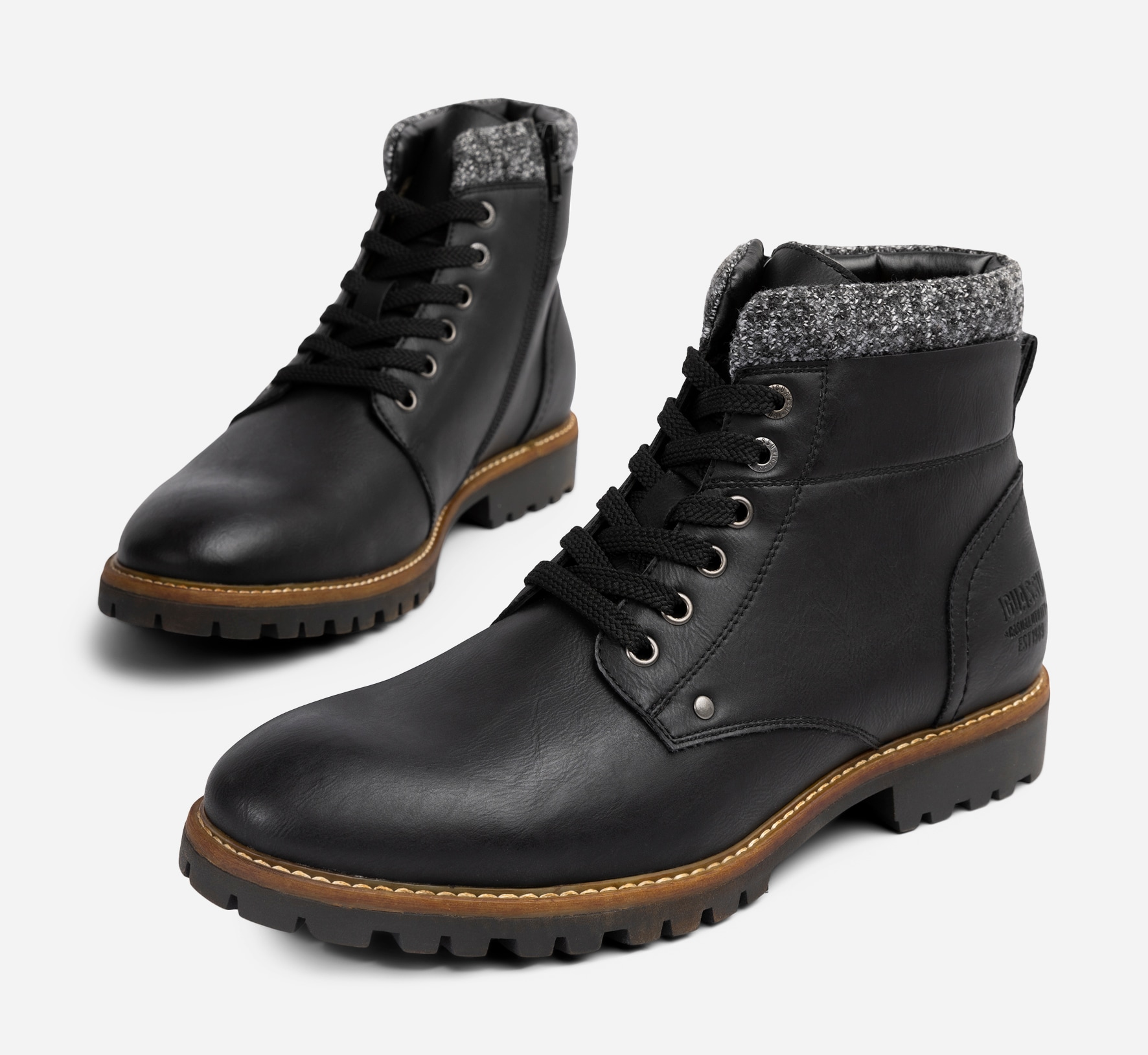 IGUASSU, Varmfodrade kängor med dragkedja