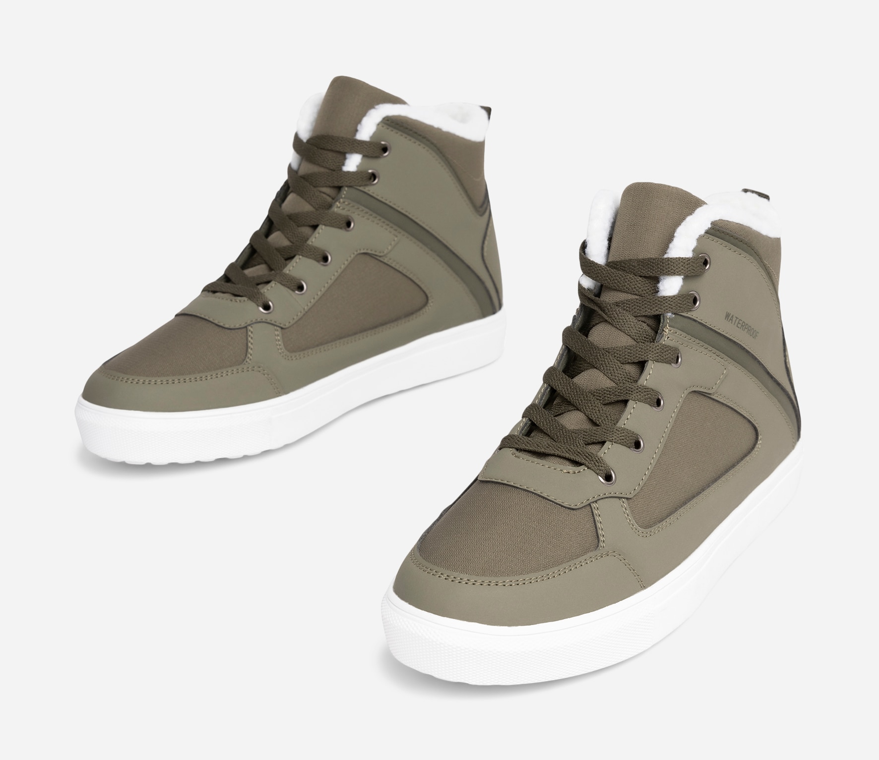 LINEAR, Varmfodrade höga sneakers waterproof