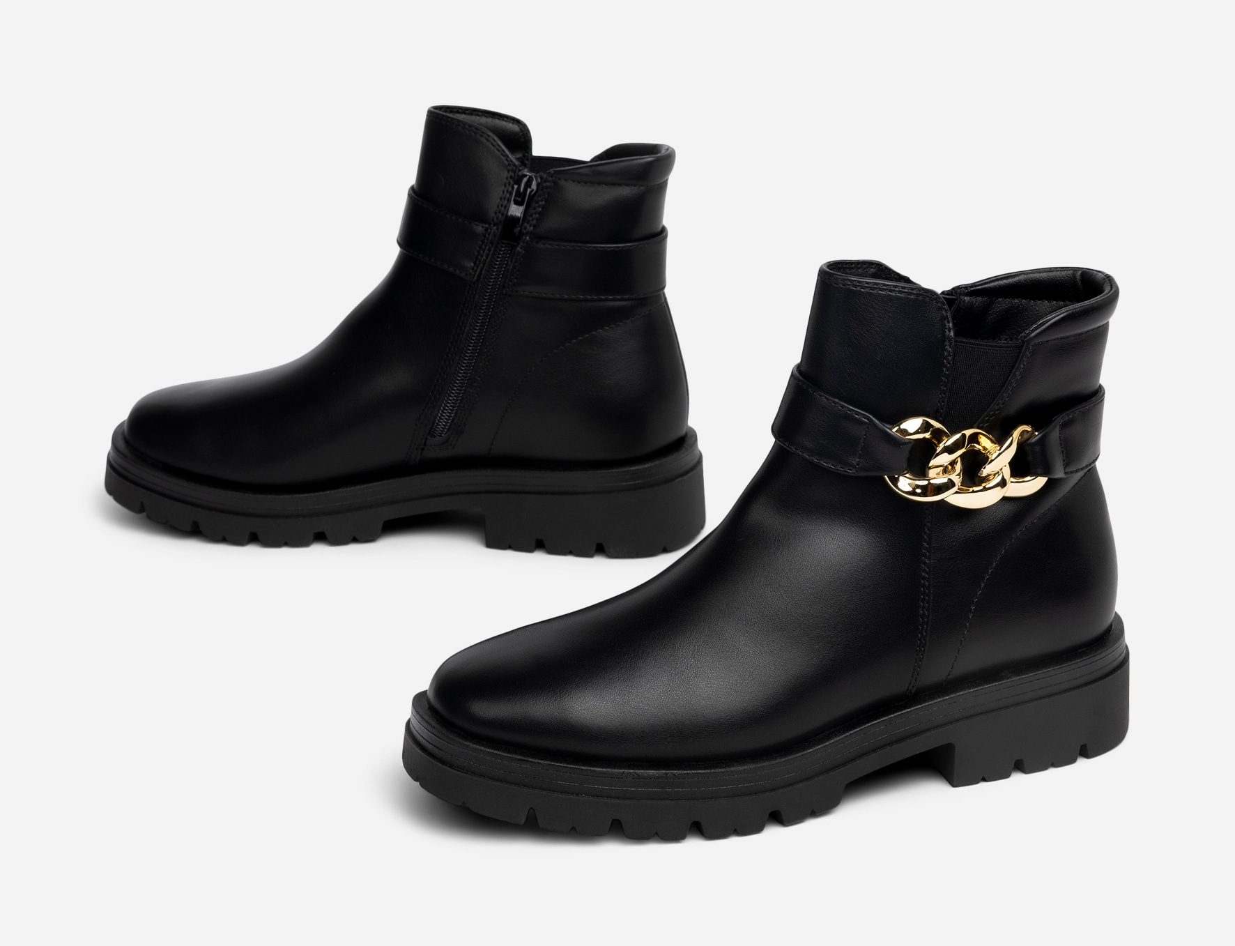 SO ALL, Boots med spänne