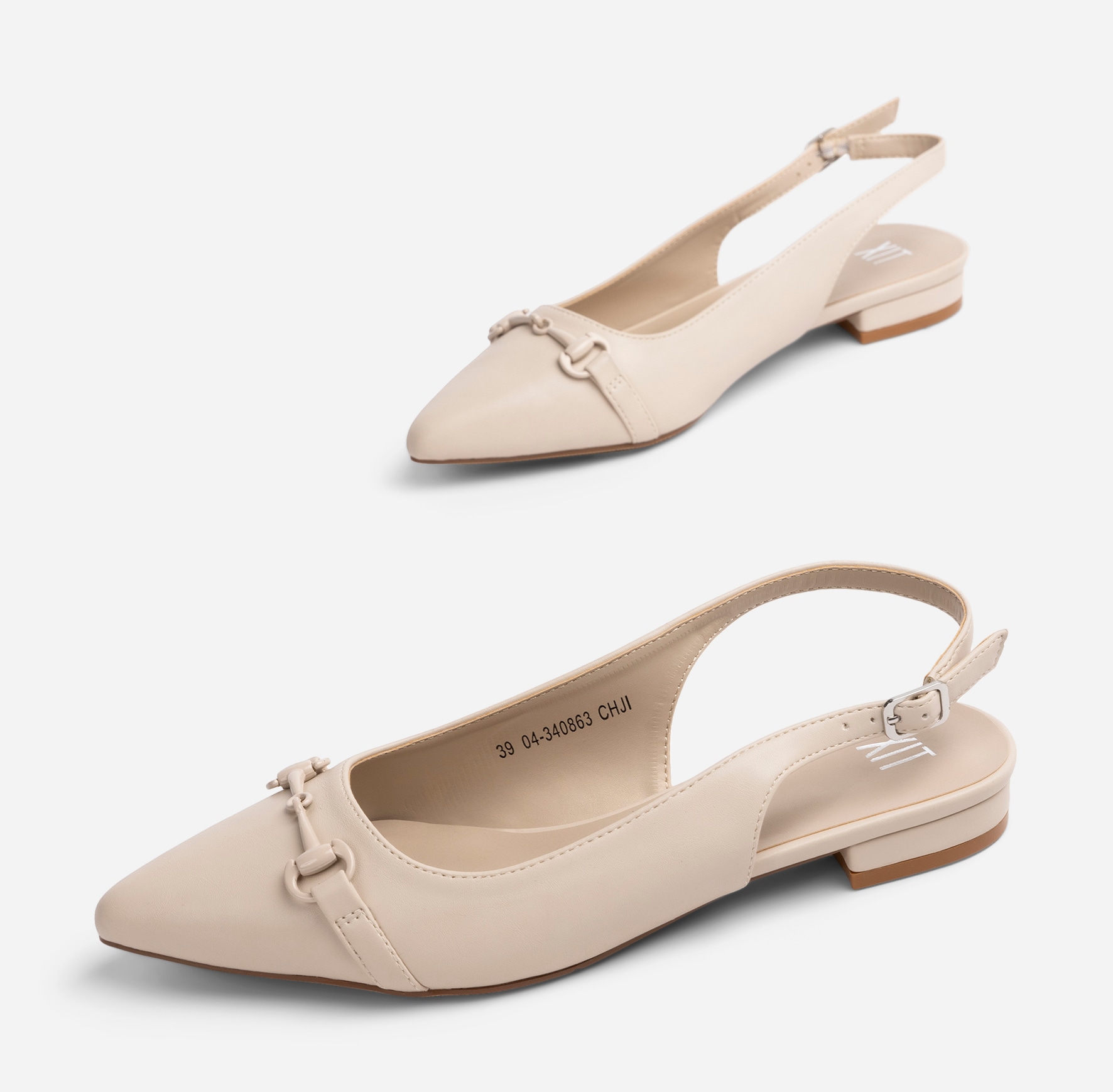 XIT, Ballerinaskor med slingback
