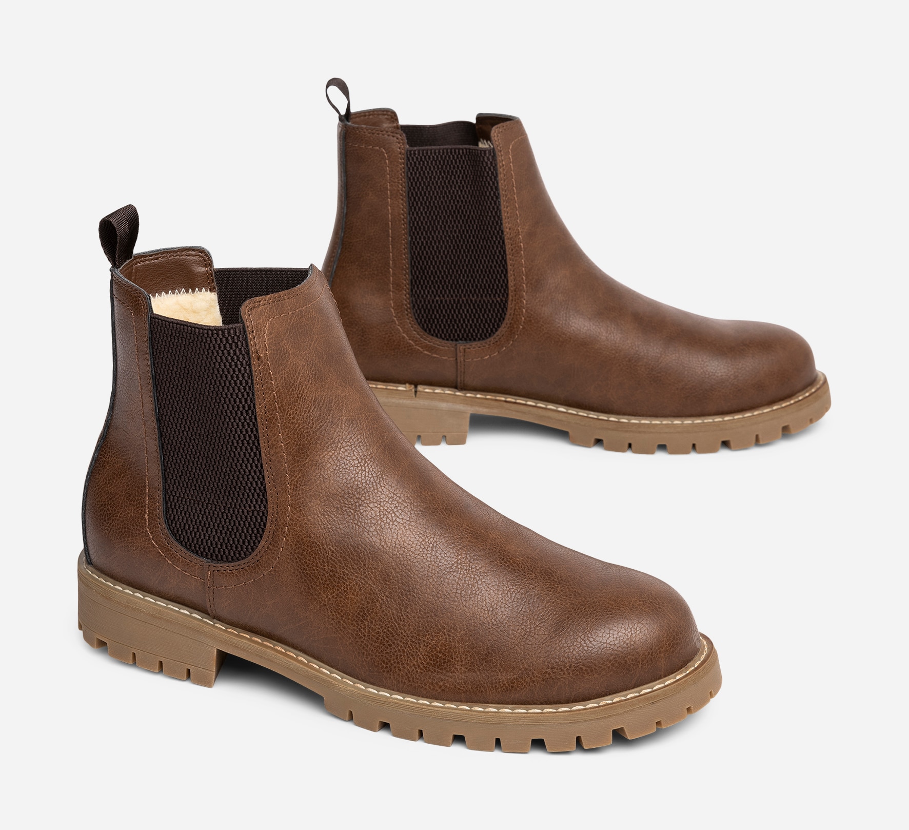 IGUASSU, Varmfodrade chelseaboots