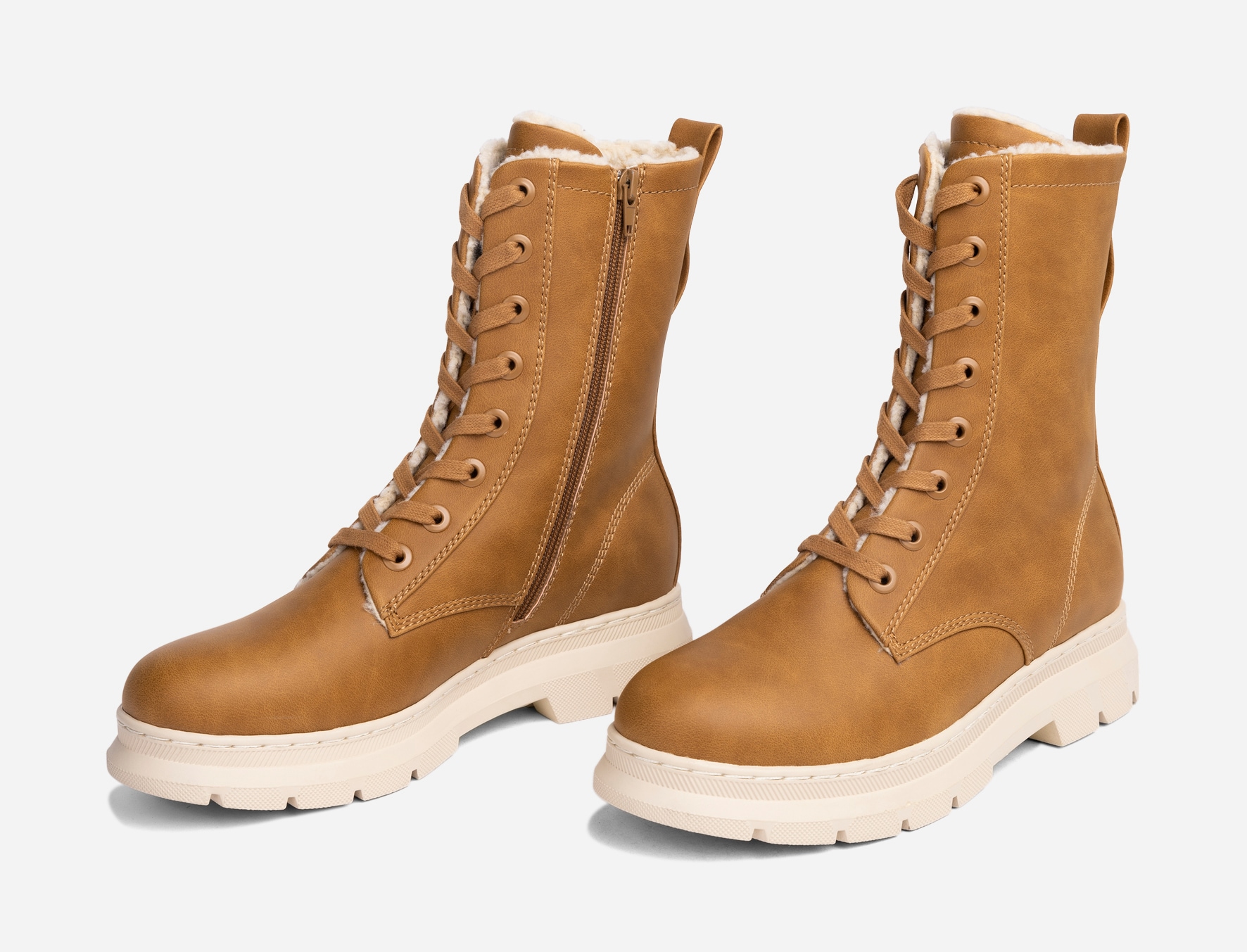 SO ALL, Varmfodrade kängor med dragkedja