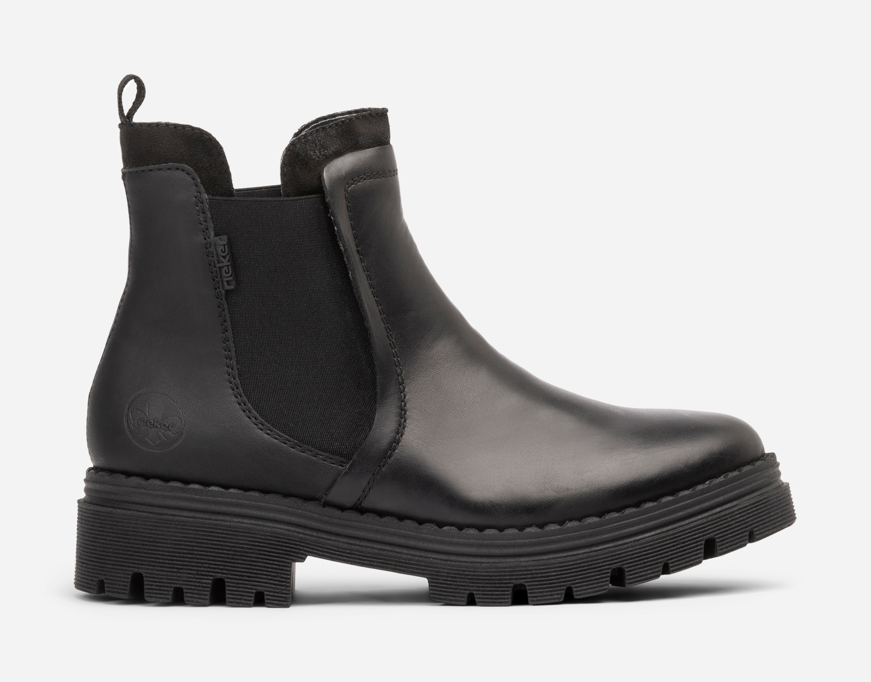 RIEKER, Varmfodrade chelseaboots