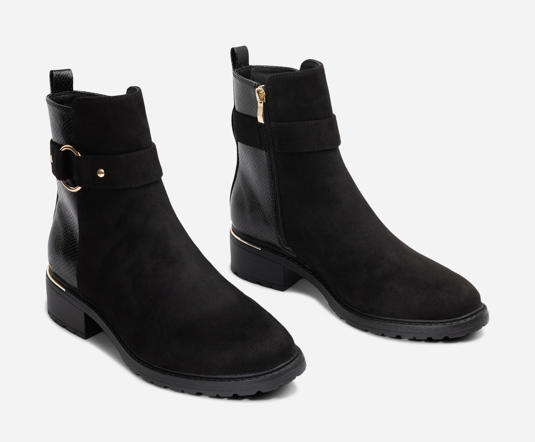 SO ALL, Boots med dragkedja