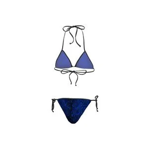 IM INTER X MC2 SAINT BARTH BISCIONE PATTERN BIKINI