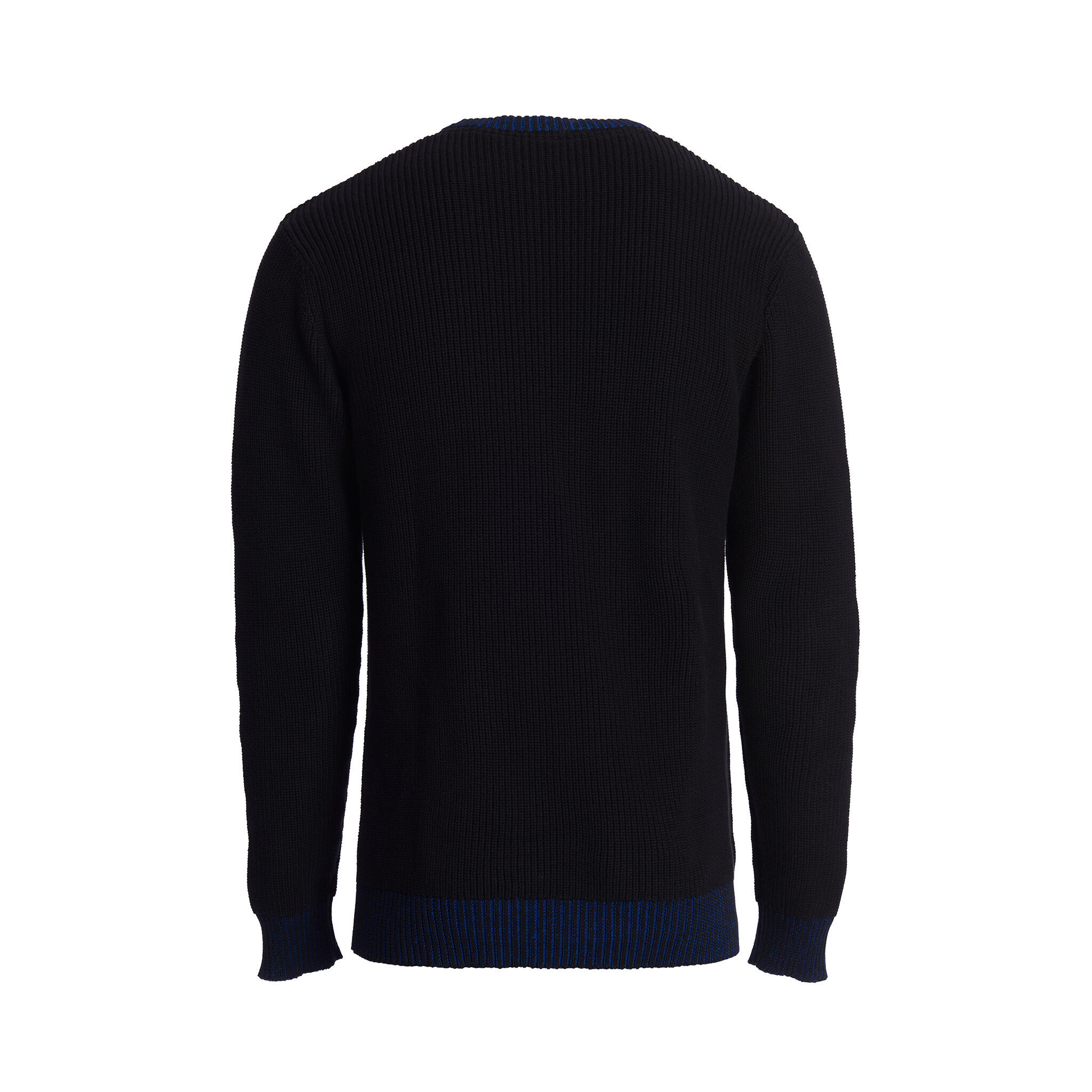 IM INTER LOGO RIBBED JUMPER