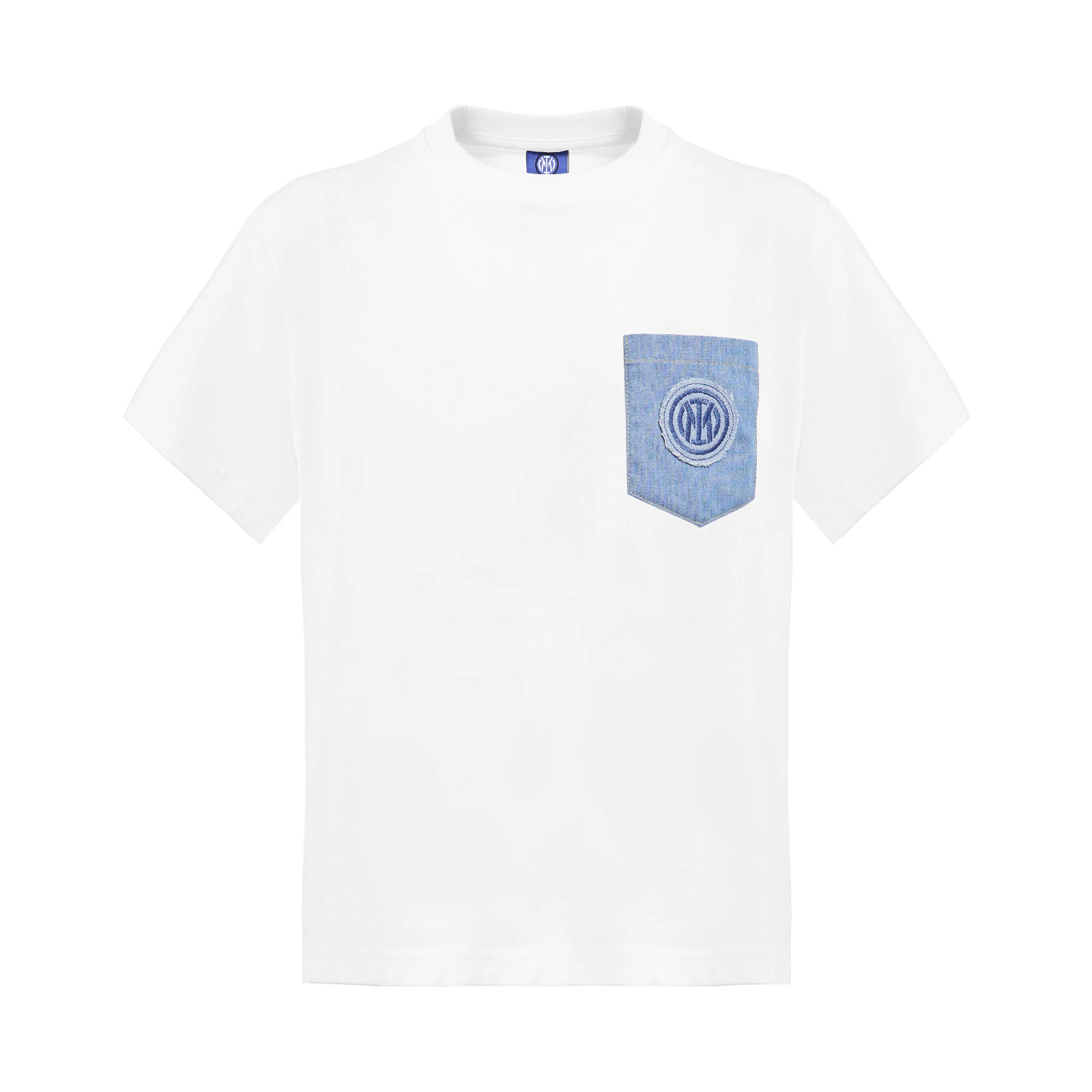 IM DENIM T-SHIRT WITH POCKET KIDS
