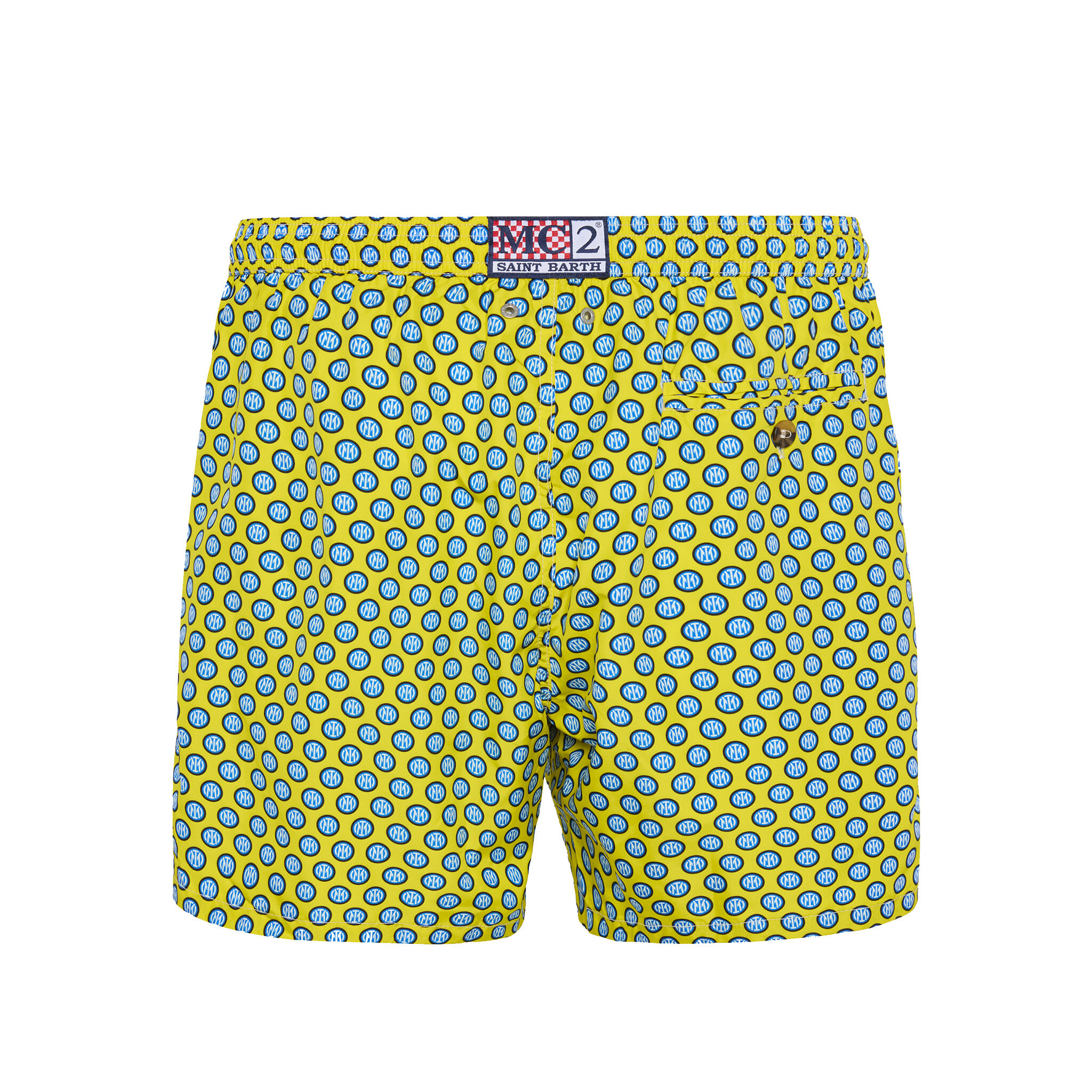 IM INTER X MC2 SAINT BARTH MEN'S LOGO TRUNKS
