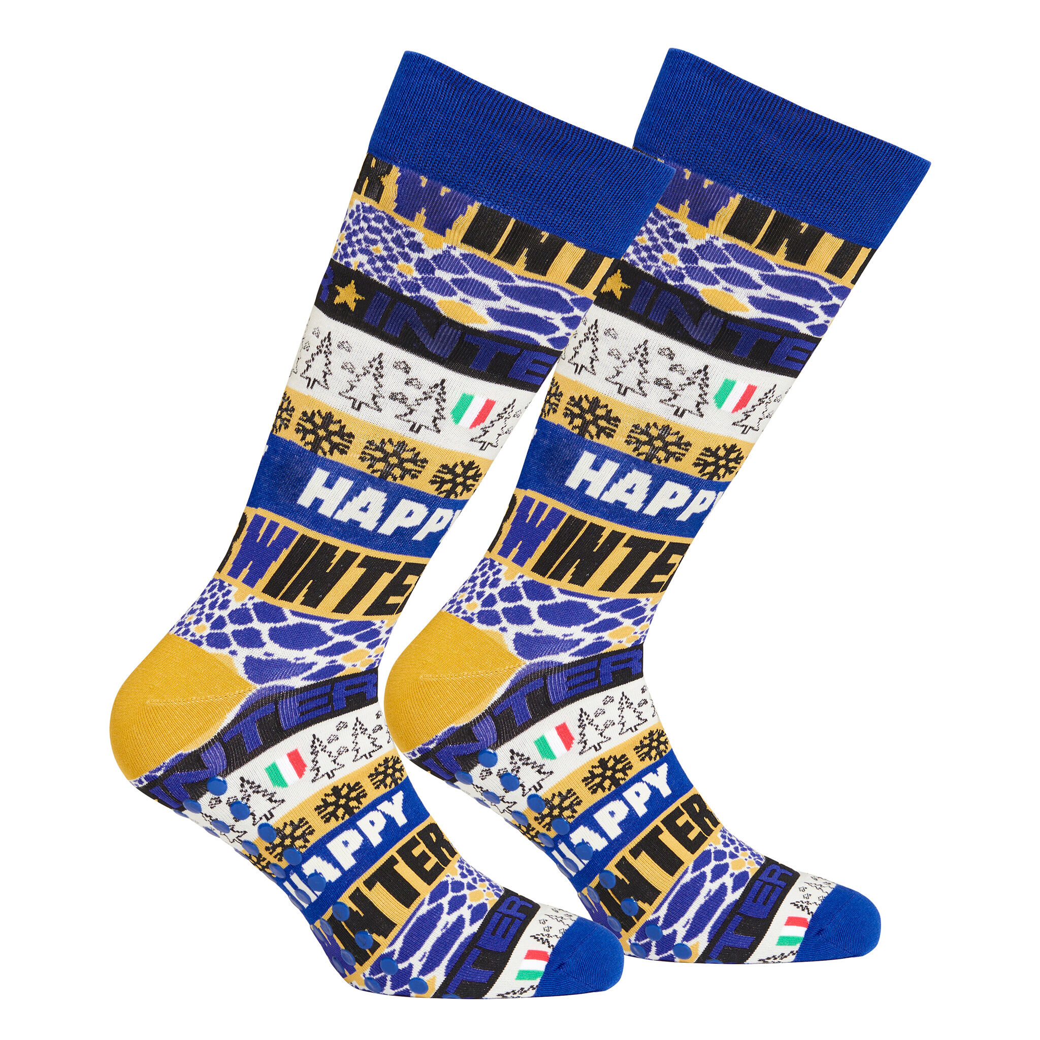 IM HAPPY WINTER ANTI-SLIP SOCKS