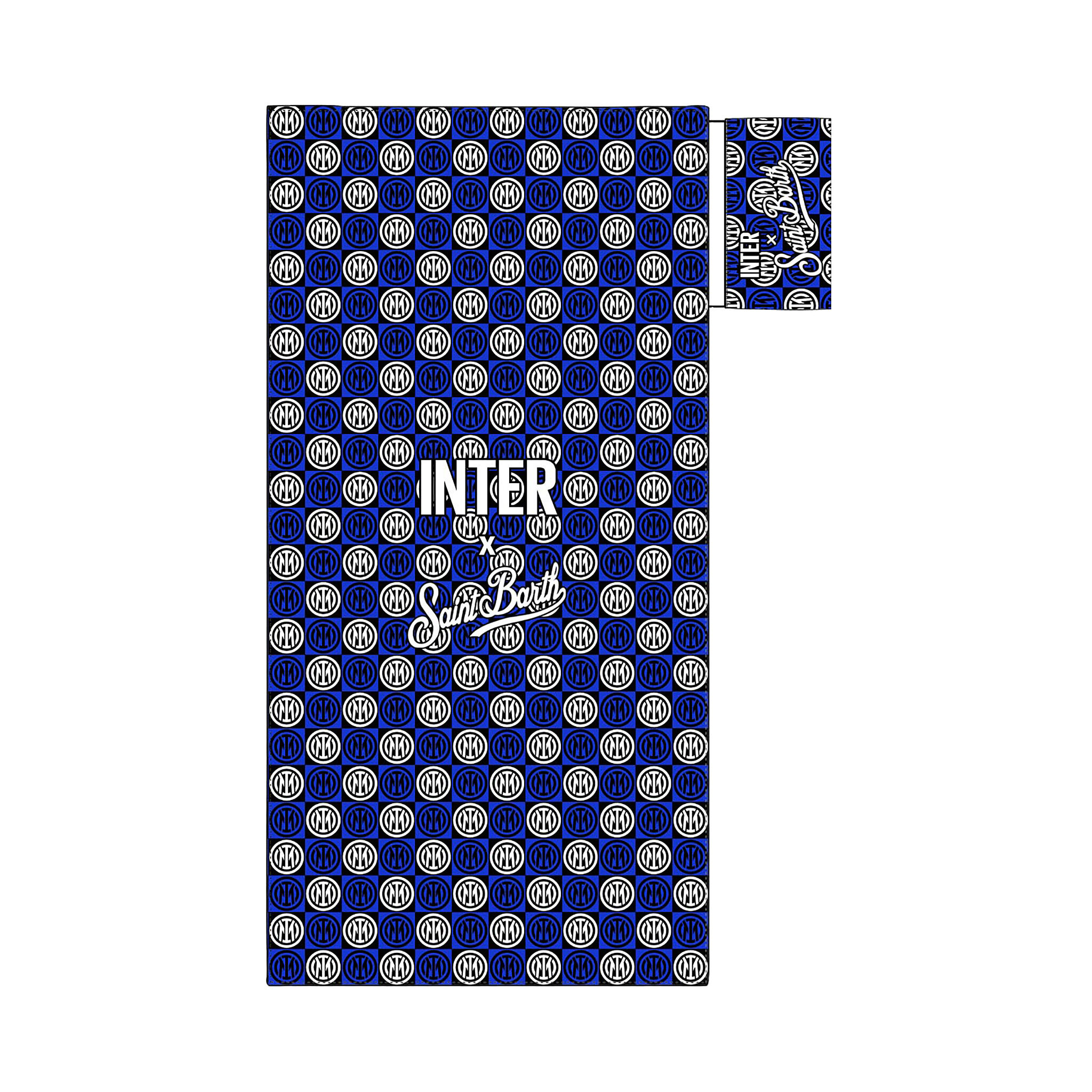 IM INTER X MC2 SAINT BARTH LOGO BEACH TOWEL