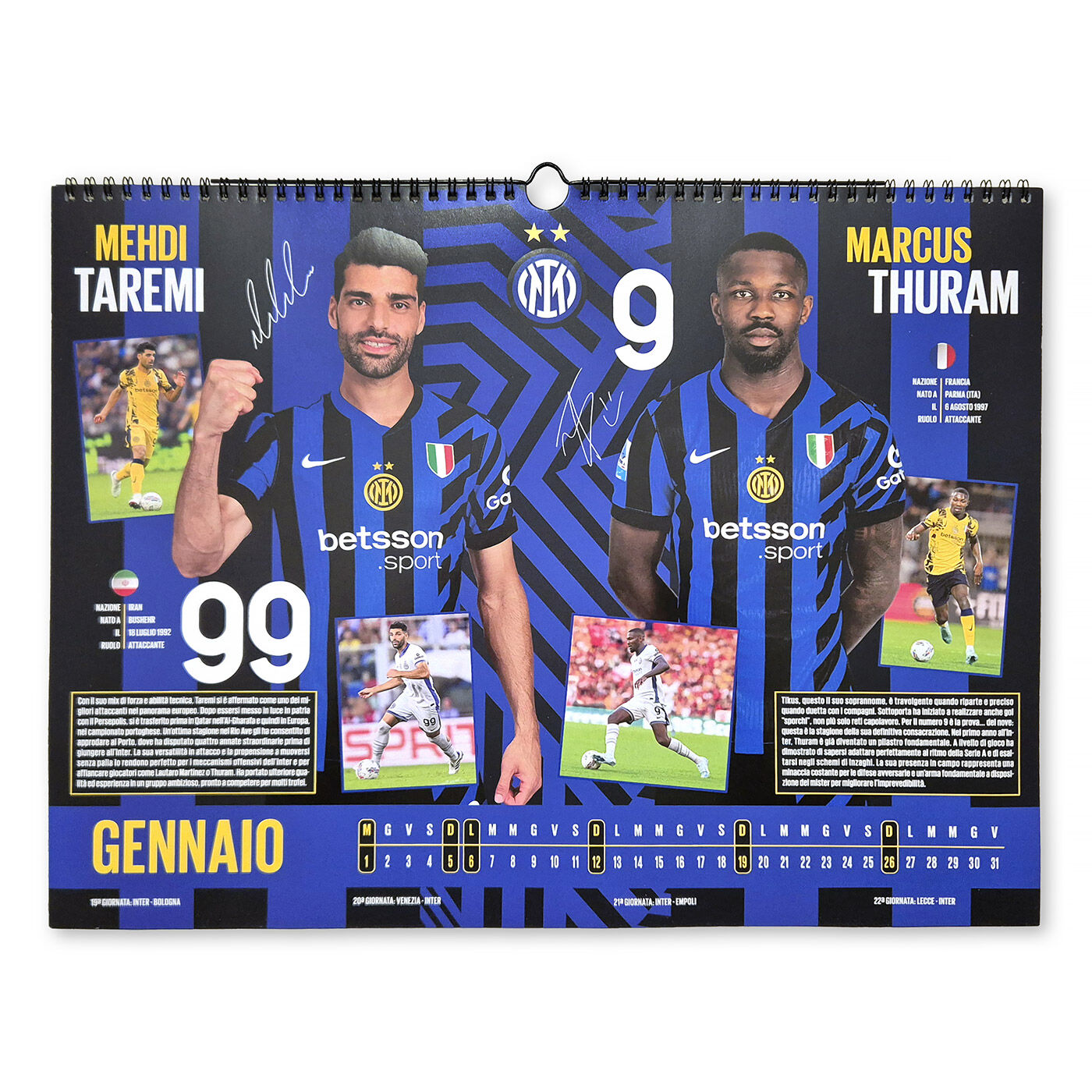 IM INTER CALENDAR 2025 HORIZONTAL