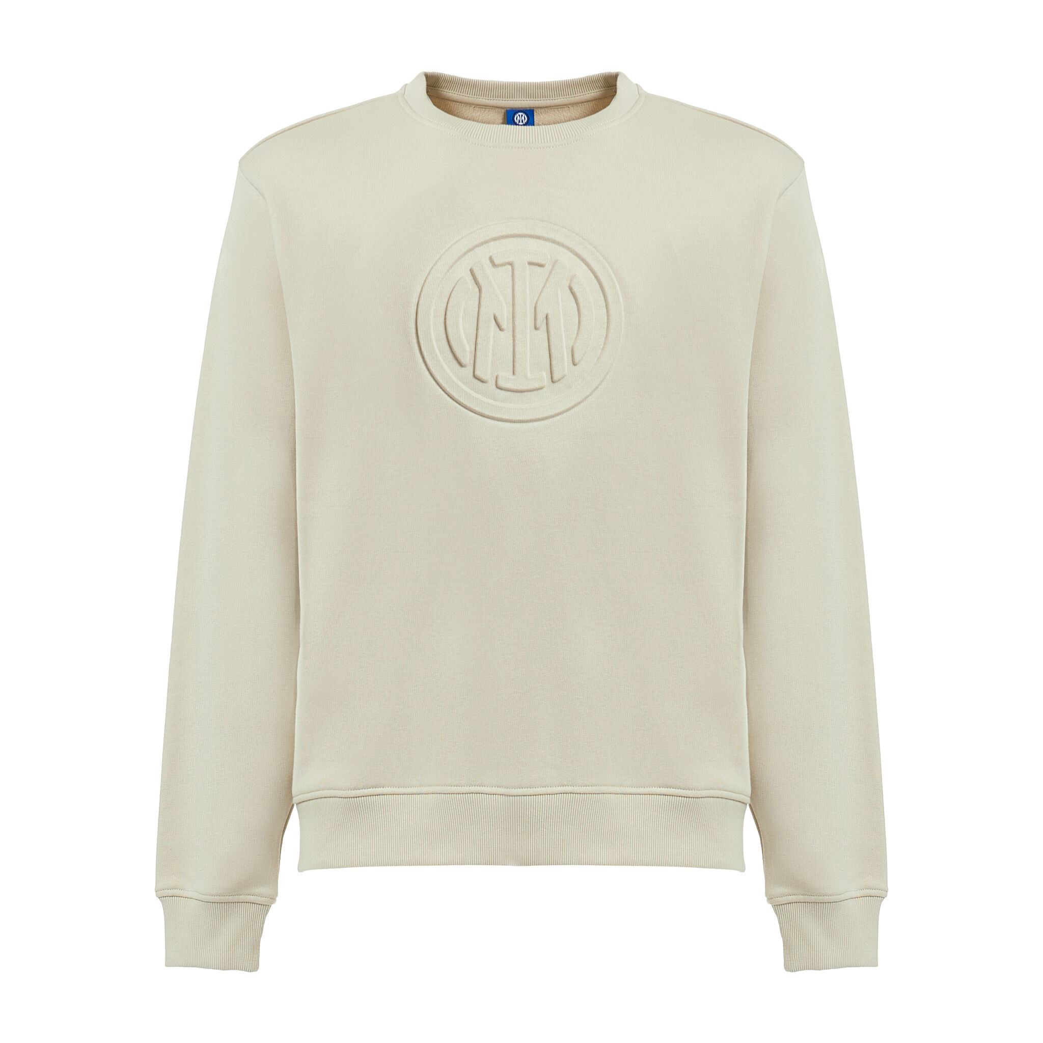 IM CREWNECK SWEATSHIRT EMBOSSED CREST