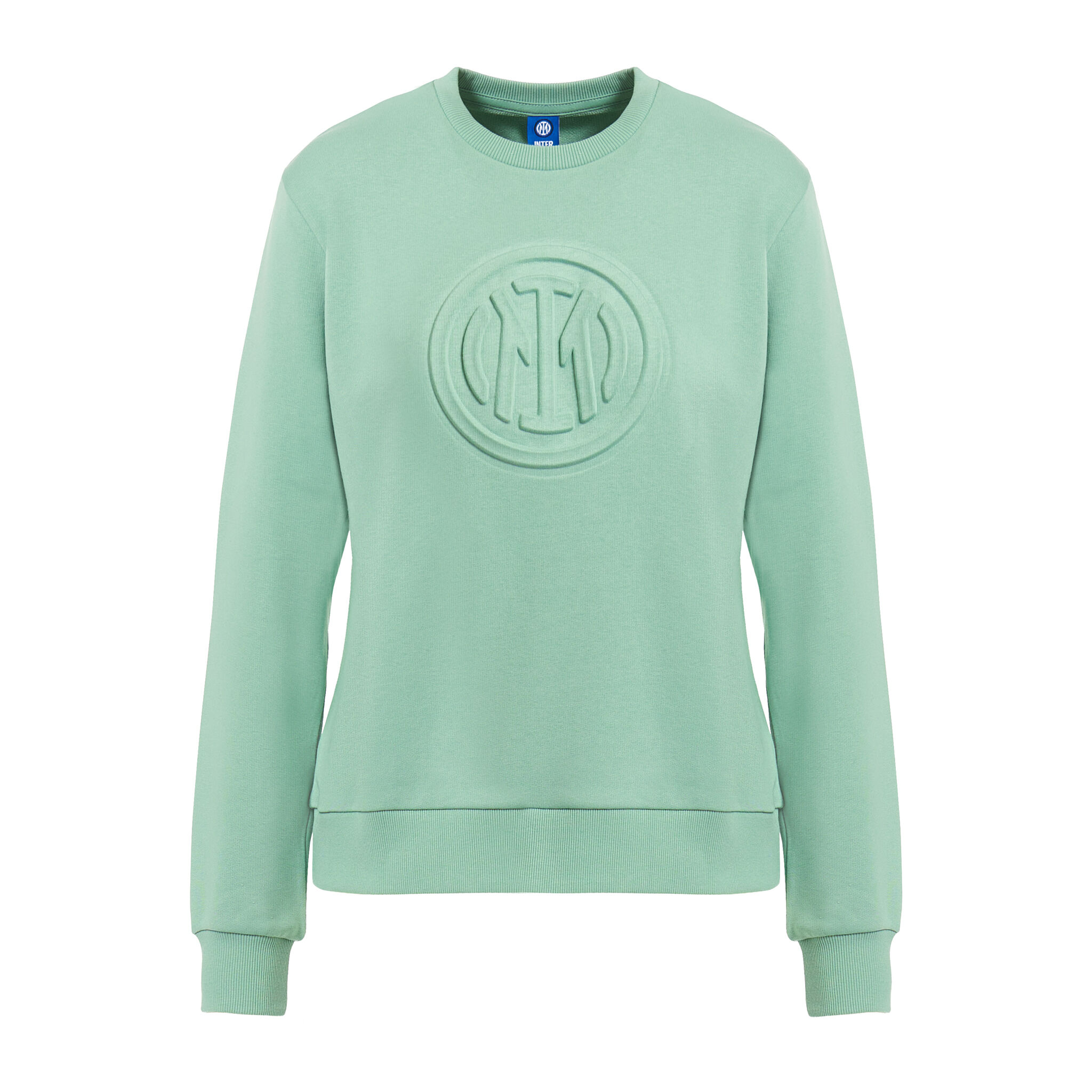 IM CREWNECK SWEATSHIRT EMBOSSED CREST WOMEN