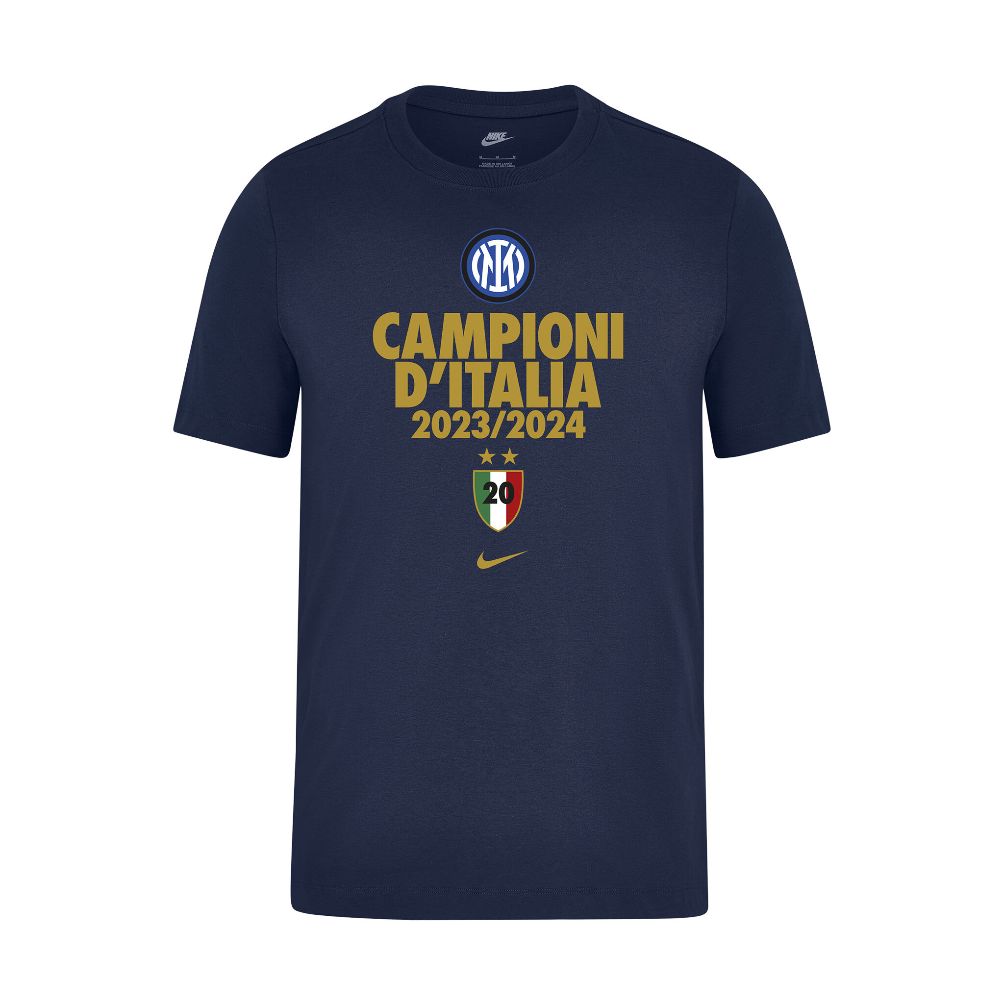 IM CAMPIONI D'ITALIA 2023/24 COMMEMORATIVE NIKE T-SHIRT