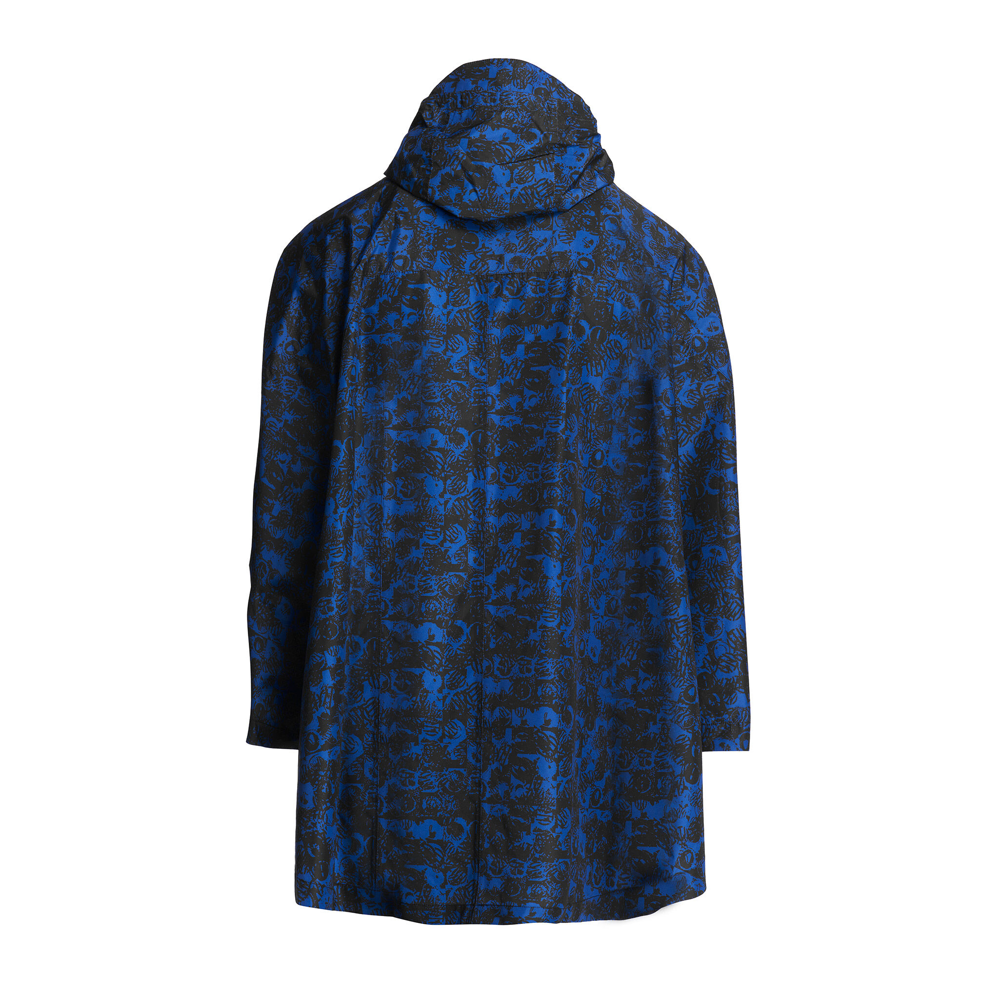 IM ALL-OVER PATTERN PONCHO