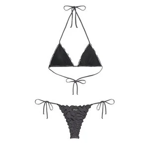 IM INTER X MC2 SAINT BARTH WOMEN'S LOGO PATTERN BIKINI