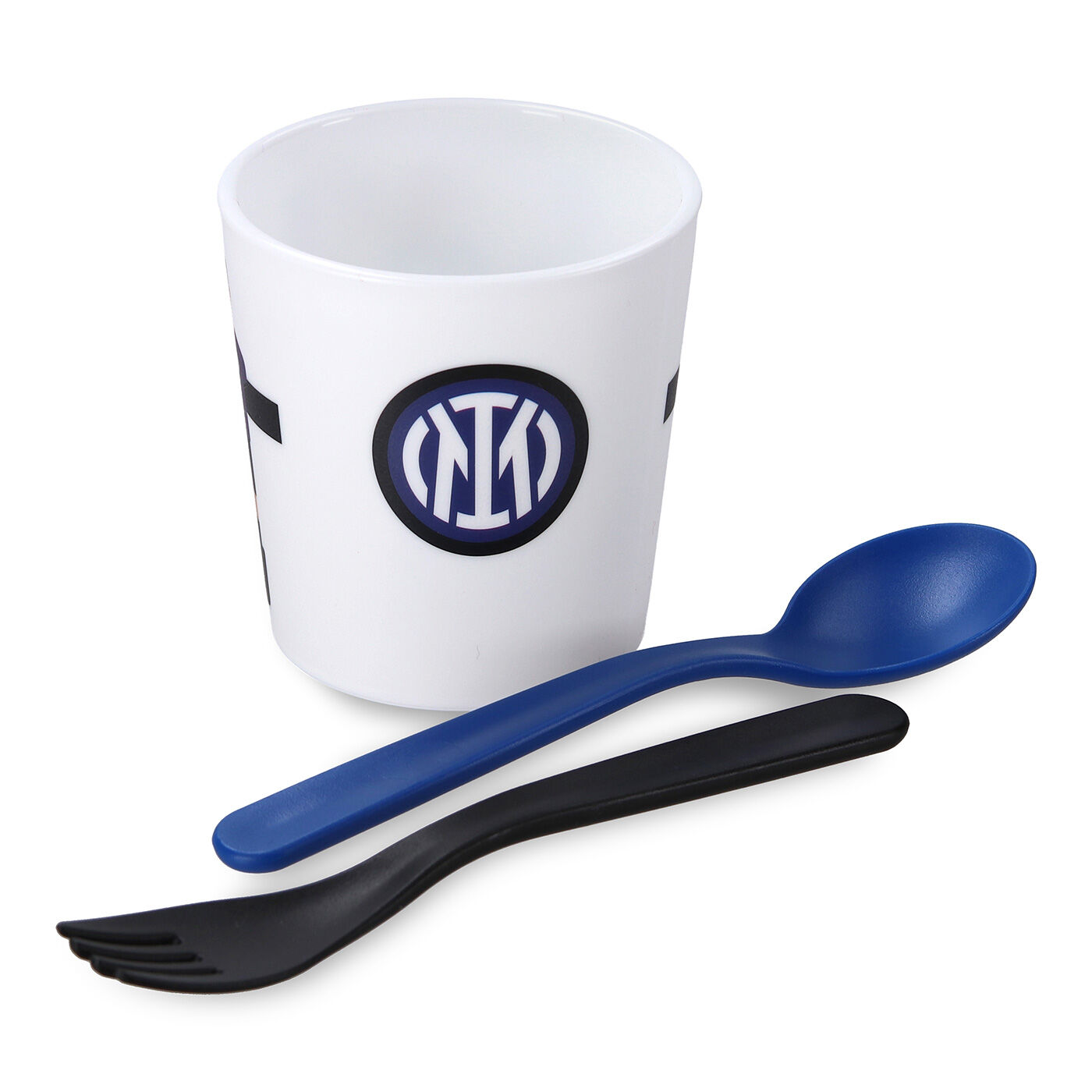 IM TABLE FOOTBALL BABY'S BEAKER AND CUTLERY SET