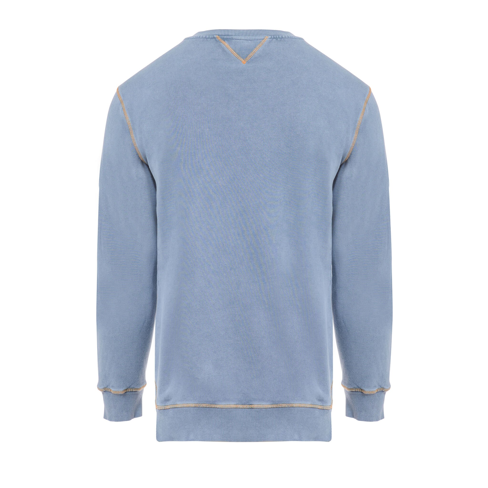 IM DENIM CREWNECK SWEATSHIRT STONE WASH