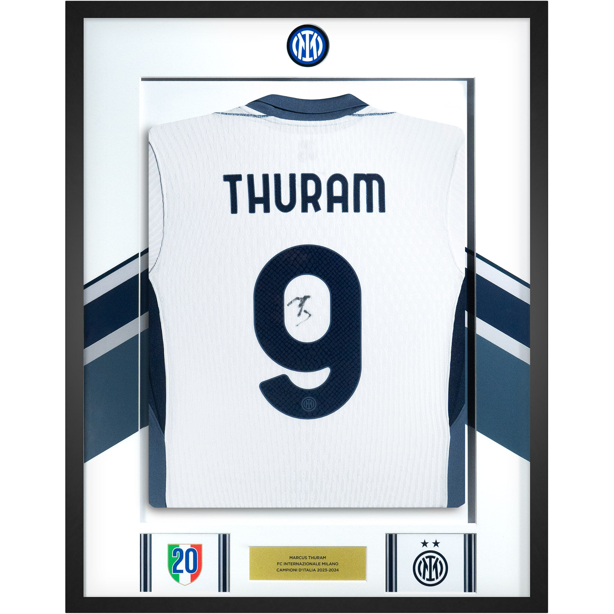 IM AWAY MATCH JERSEY 2 STARS 2024/25 SIGNED BY THURAM