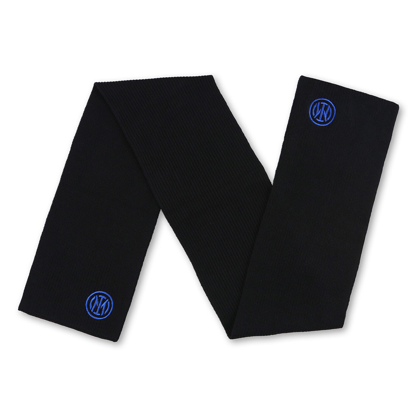 IM INTER LOGO RIBBED SCARF