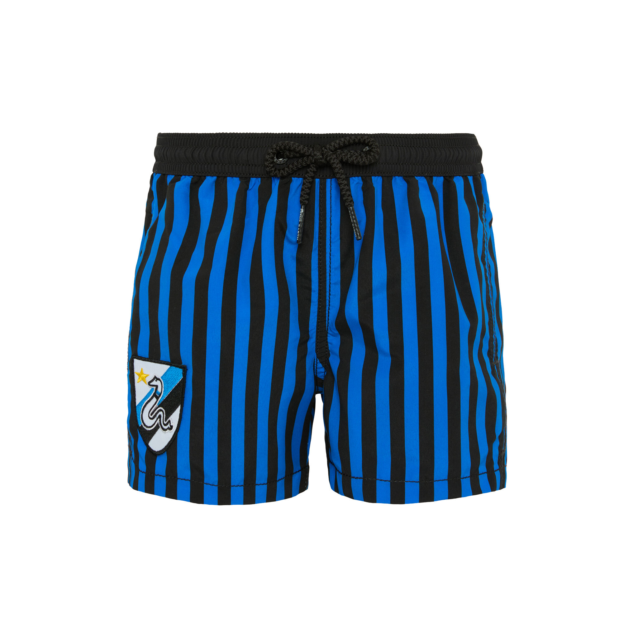 IM INTER X MC2 SAINT BARTH KIDS' BISCIONE PATTERN TRUNKS