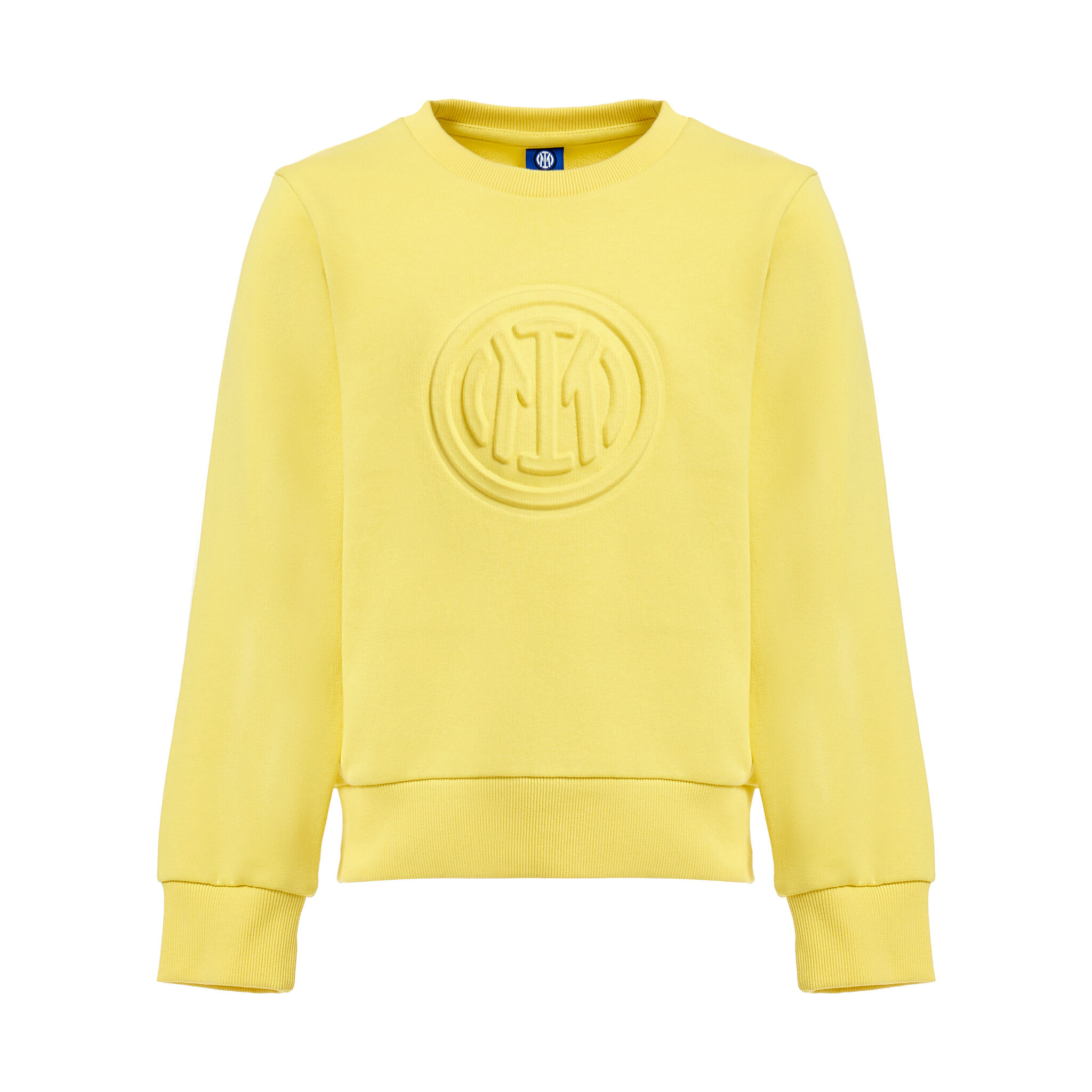 IM CREWNECK SWEATSHIRT EMBOSSED CREST KIDS