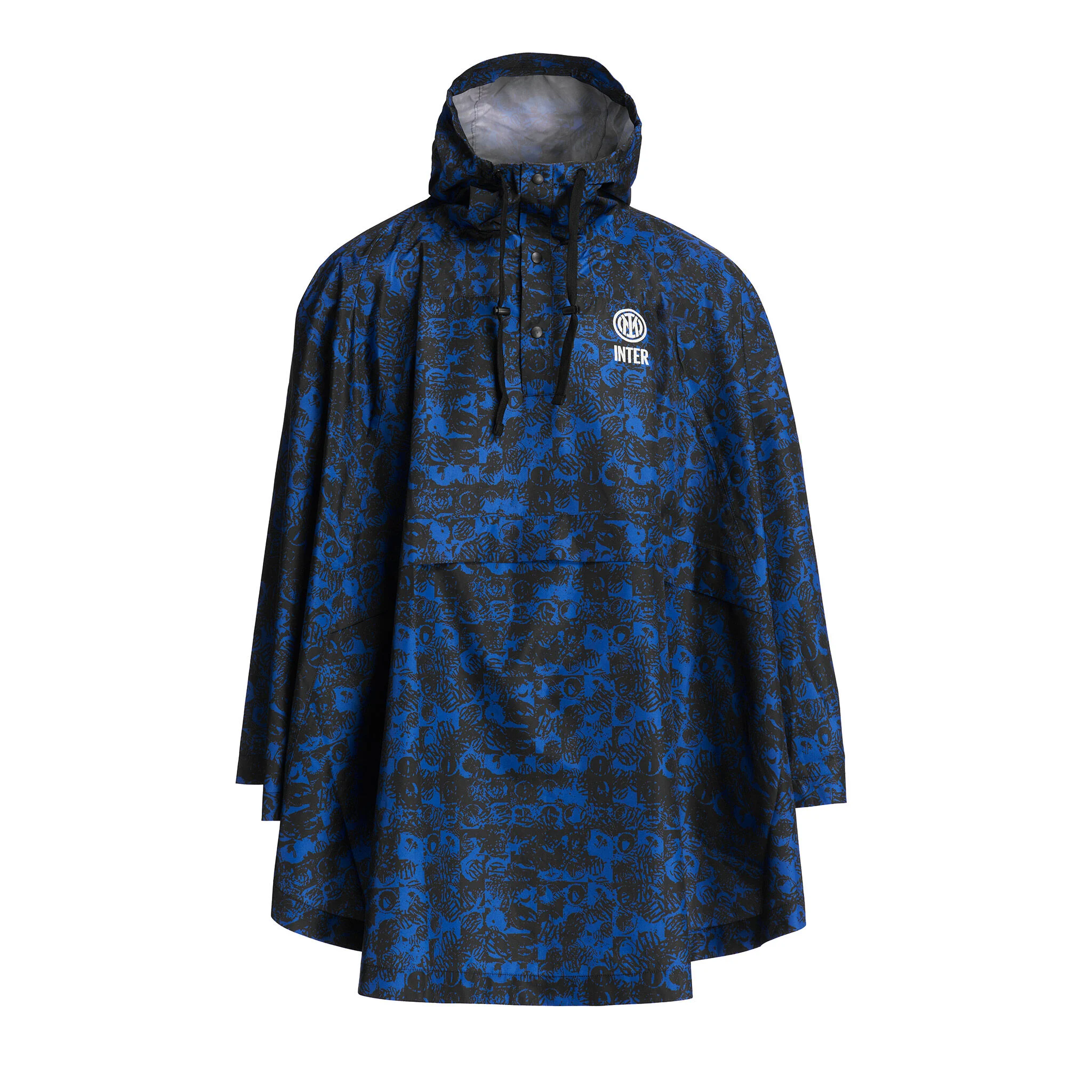IM ALL-OVER PATTERN PONCHO