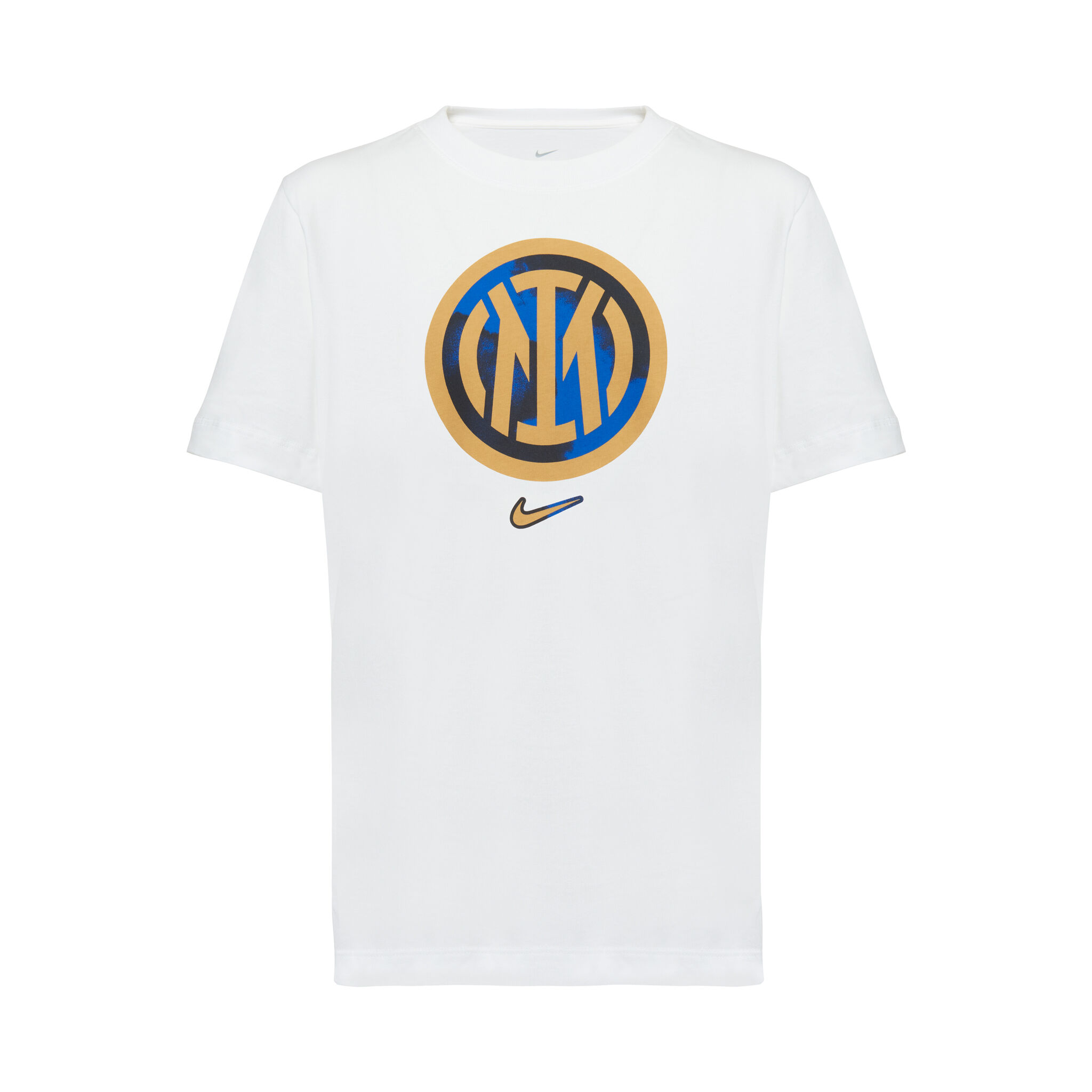 IM NIKE KIDS T-SHIRT WHITE CREST LOGO