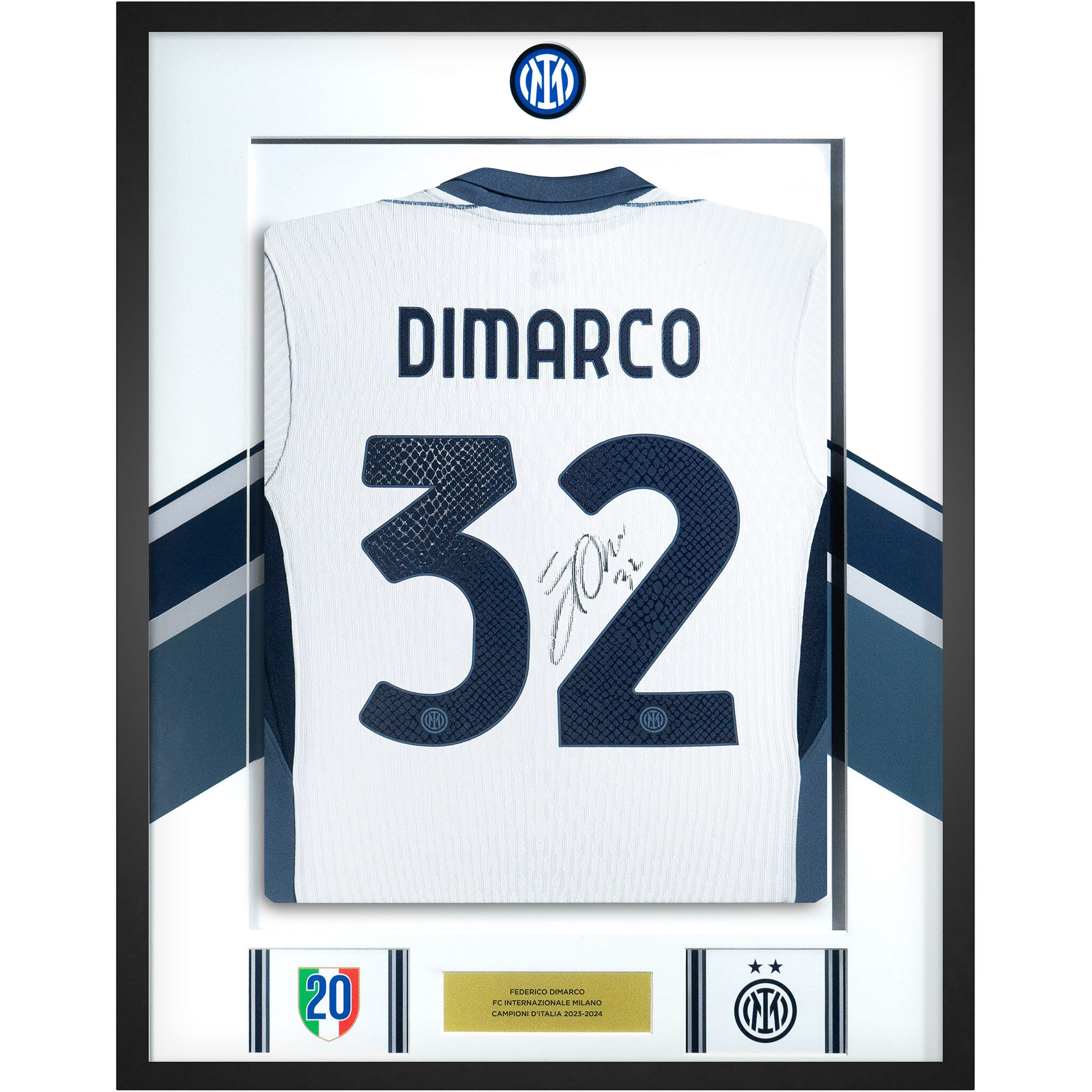 IM AWAY MATCH JERSEY 2 STARS 2024/25 SIGNED BY DIMARCO