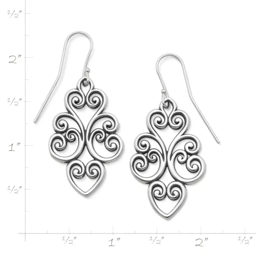 Jubilant Heart Dangle Earrings