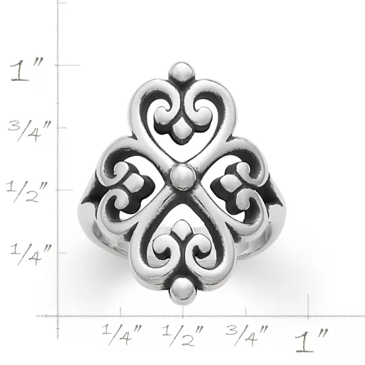 Adorned Hearts Ring