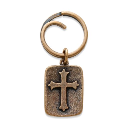 Fleuree Cross Key Chain