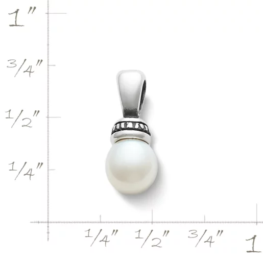 Beaded Pendant with 6mm Cultured Pearl