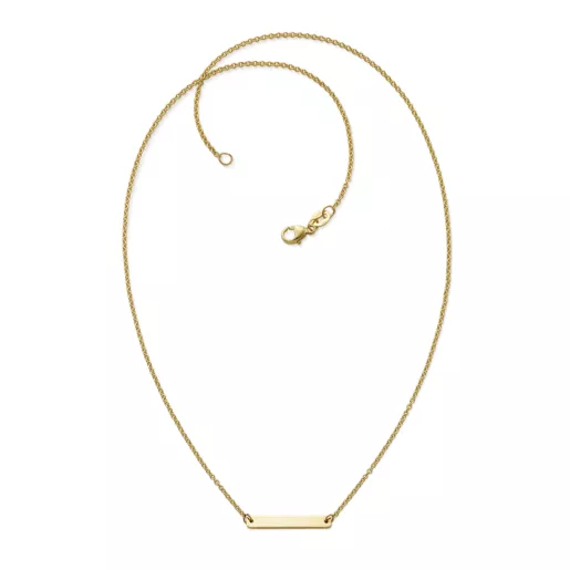 Petite Engravable Horizon Necklace